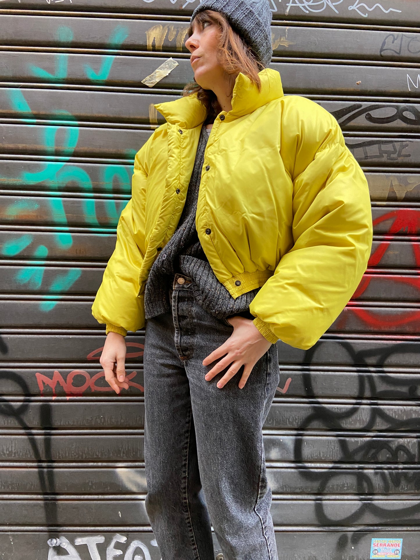Puffer lime y2k