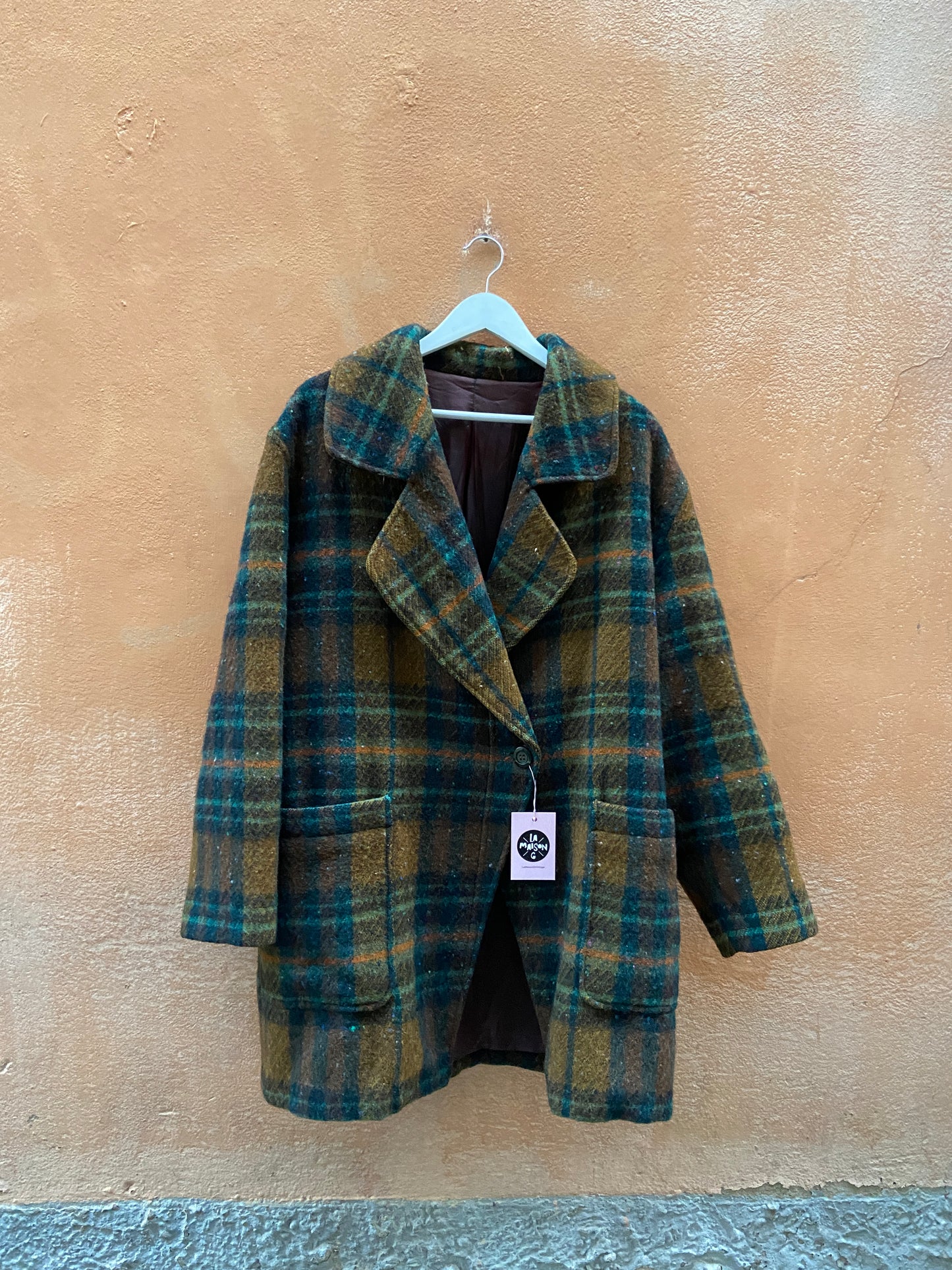 Cappotto tartan L