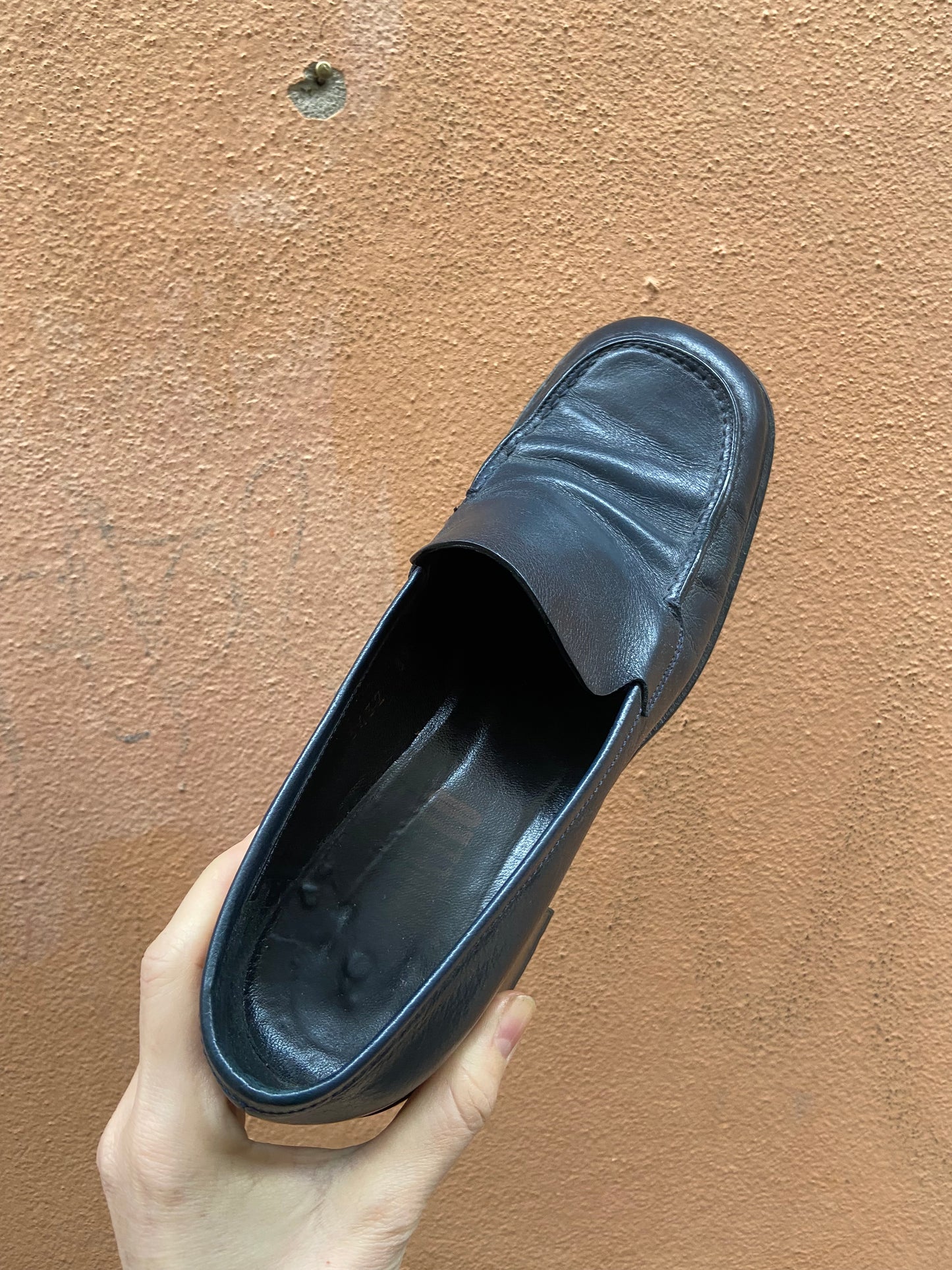 Mocassino blu