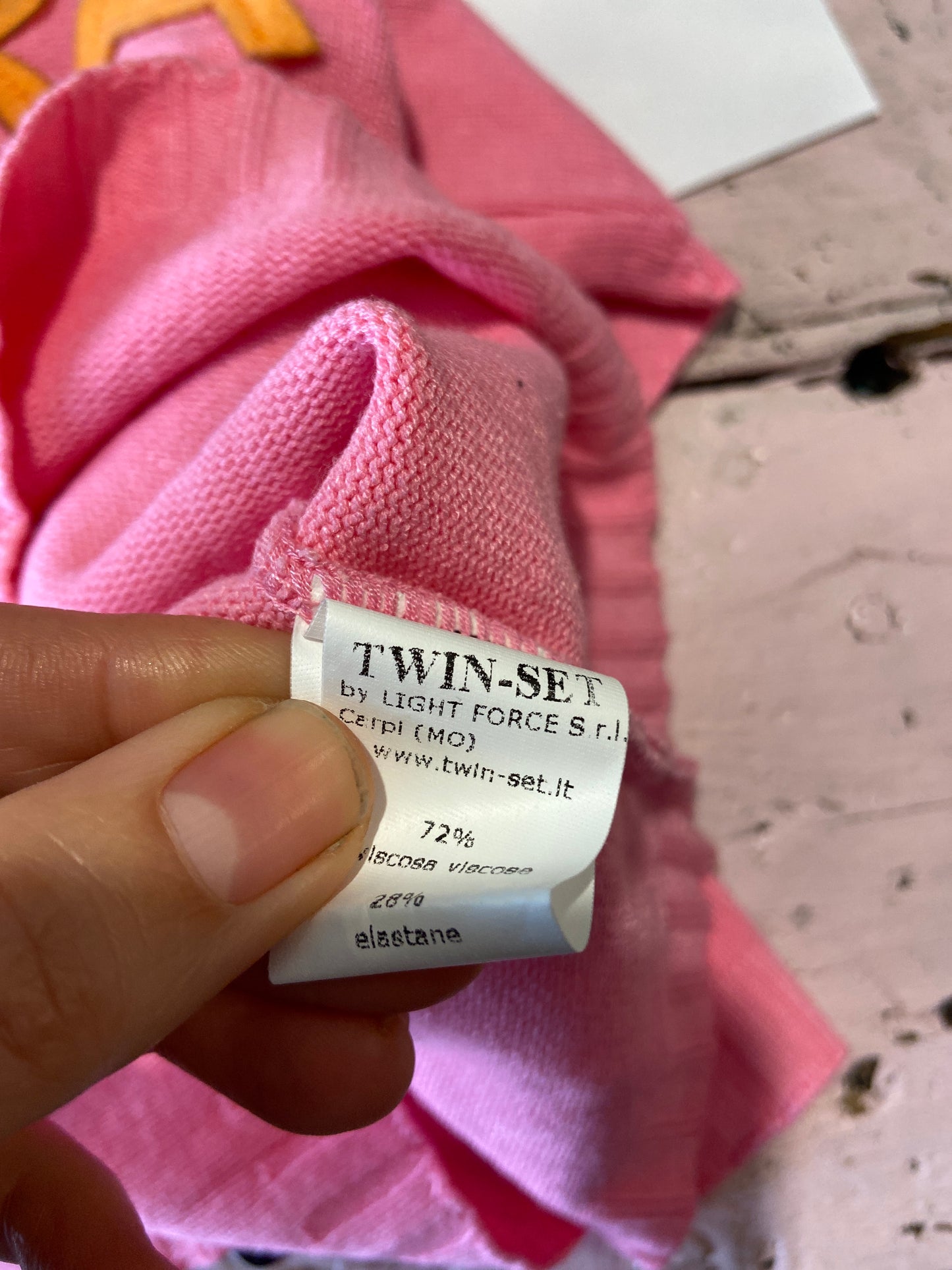 Twinset Canotta fuxia