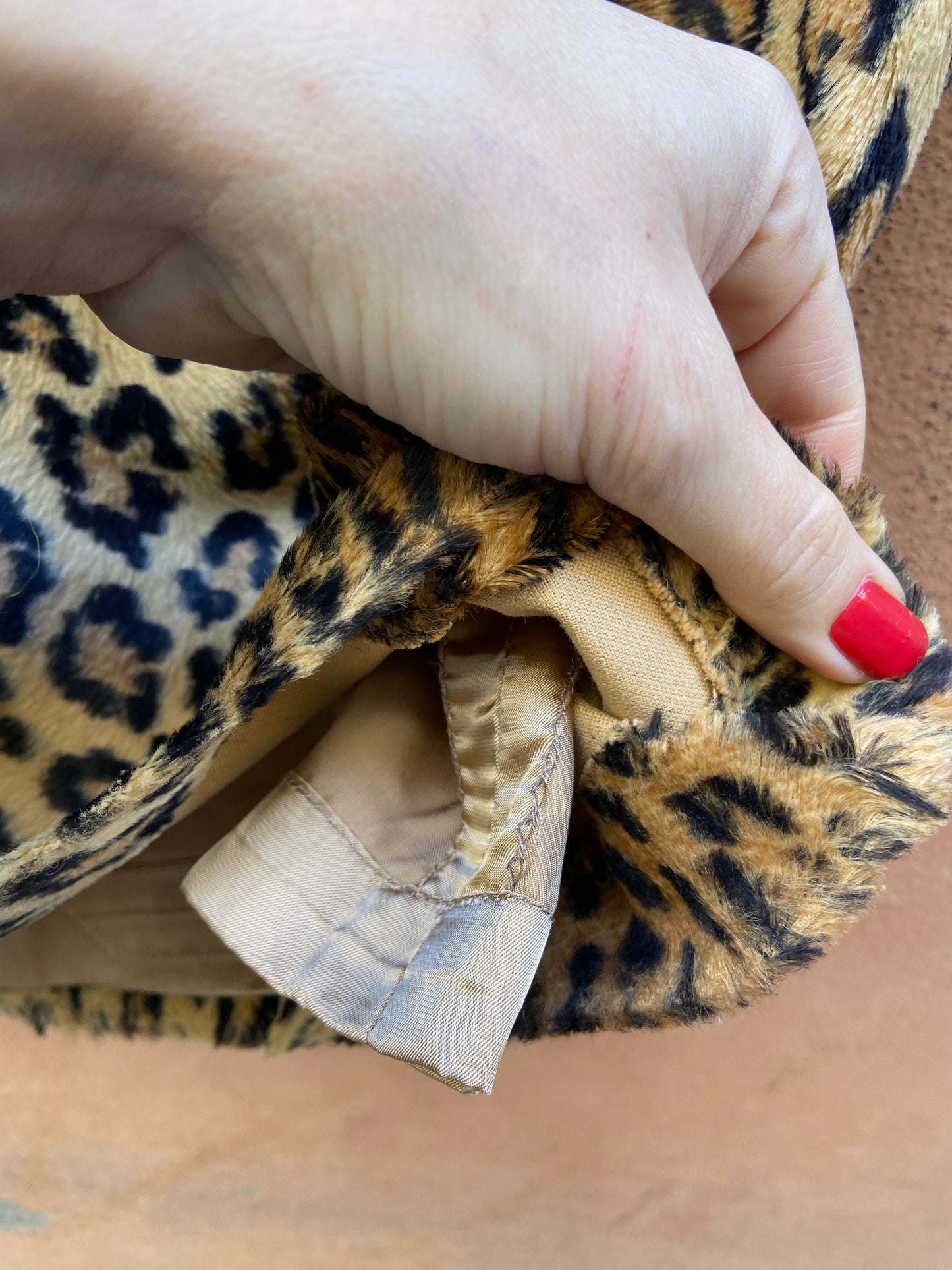 Mini pelouche leopardata