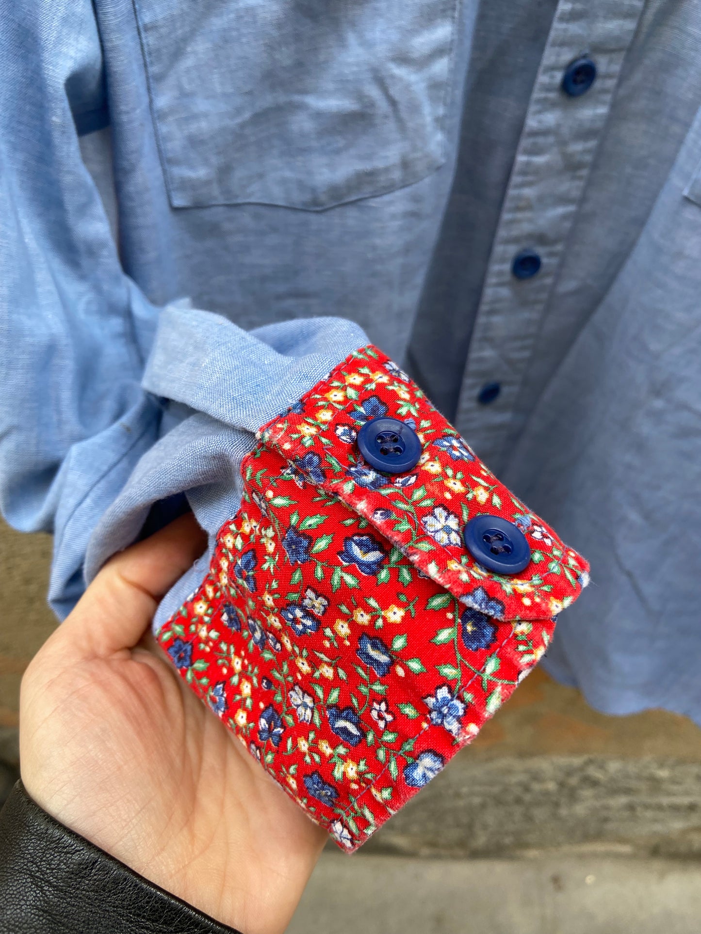 Camicia jeans Vintage americana