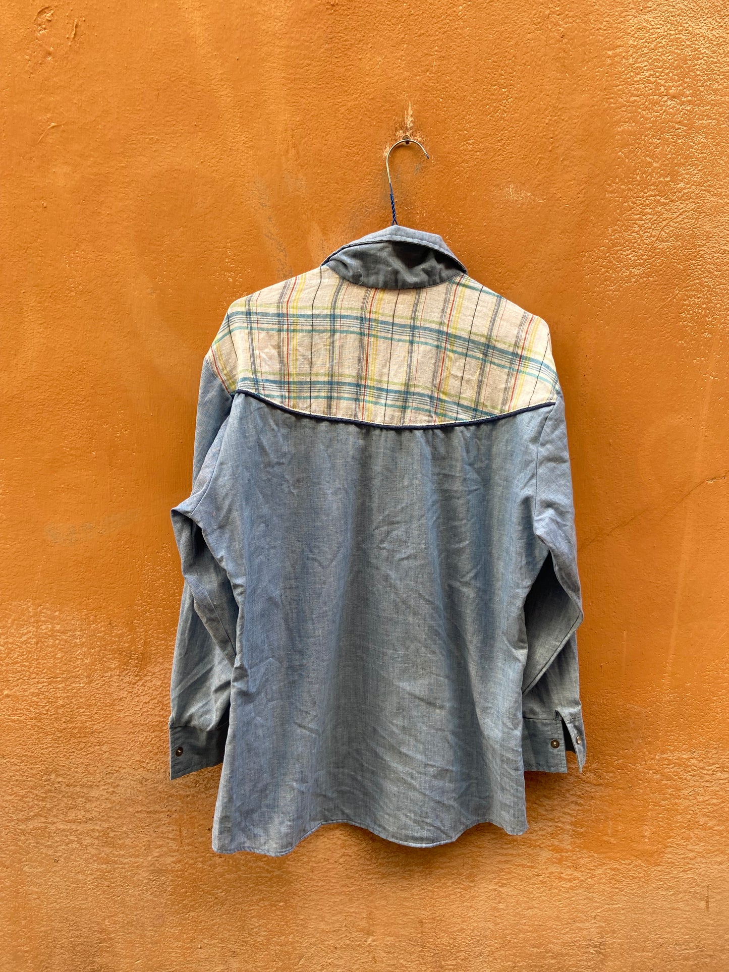 Camicia jeans Zippi-Blue