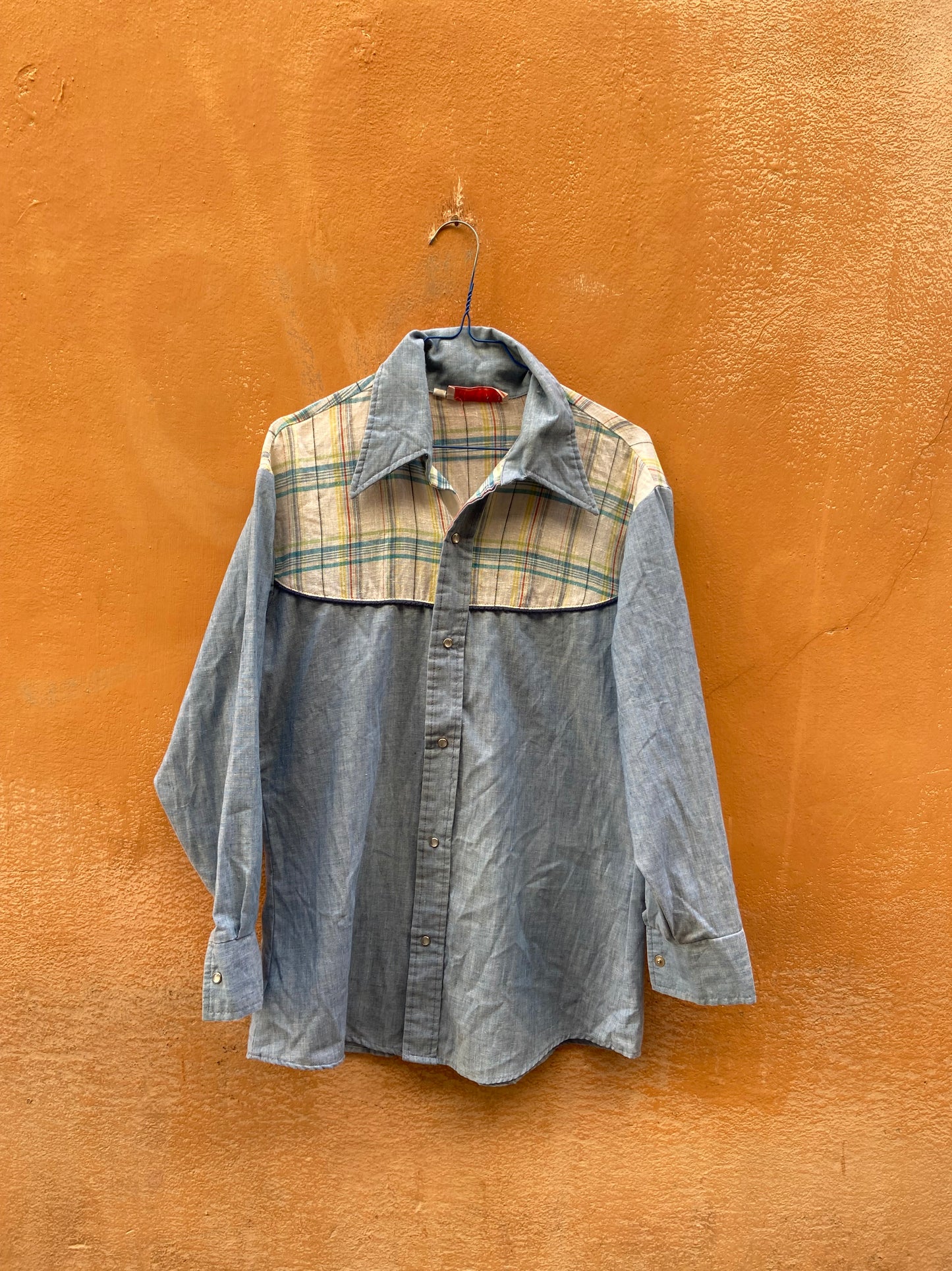 Camicia jeans Zippi-Blue