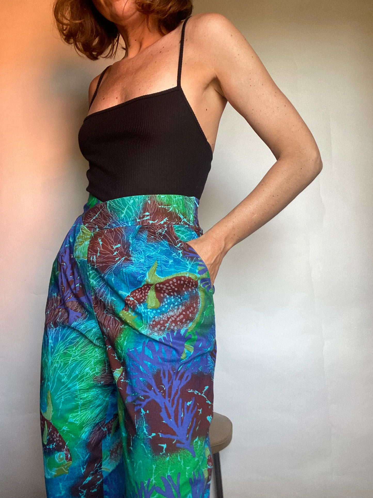 pantalone fantasia anni 80