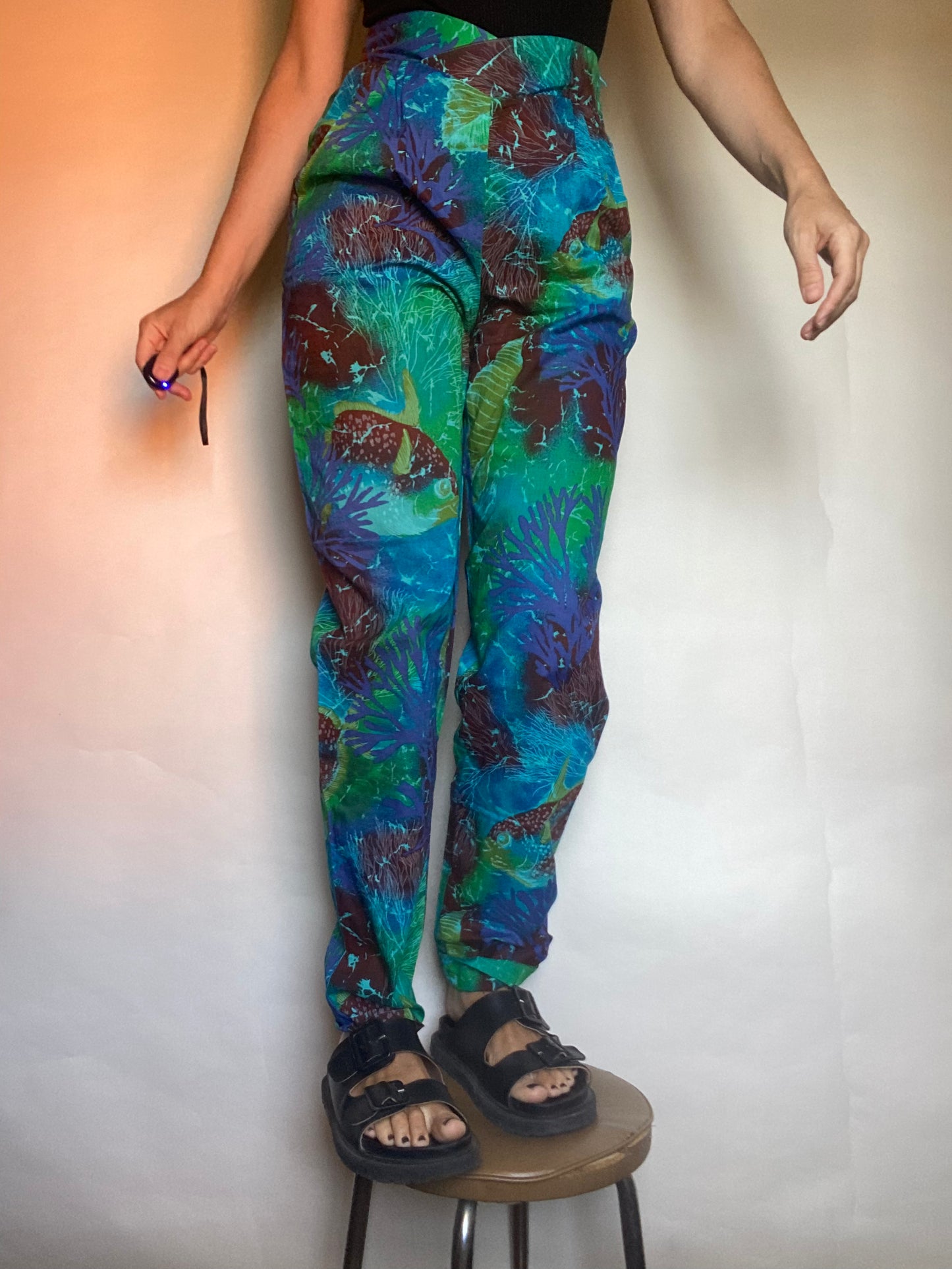 pantalone fantasia anni 80
