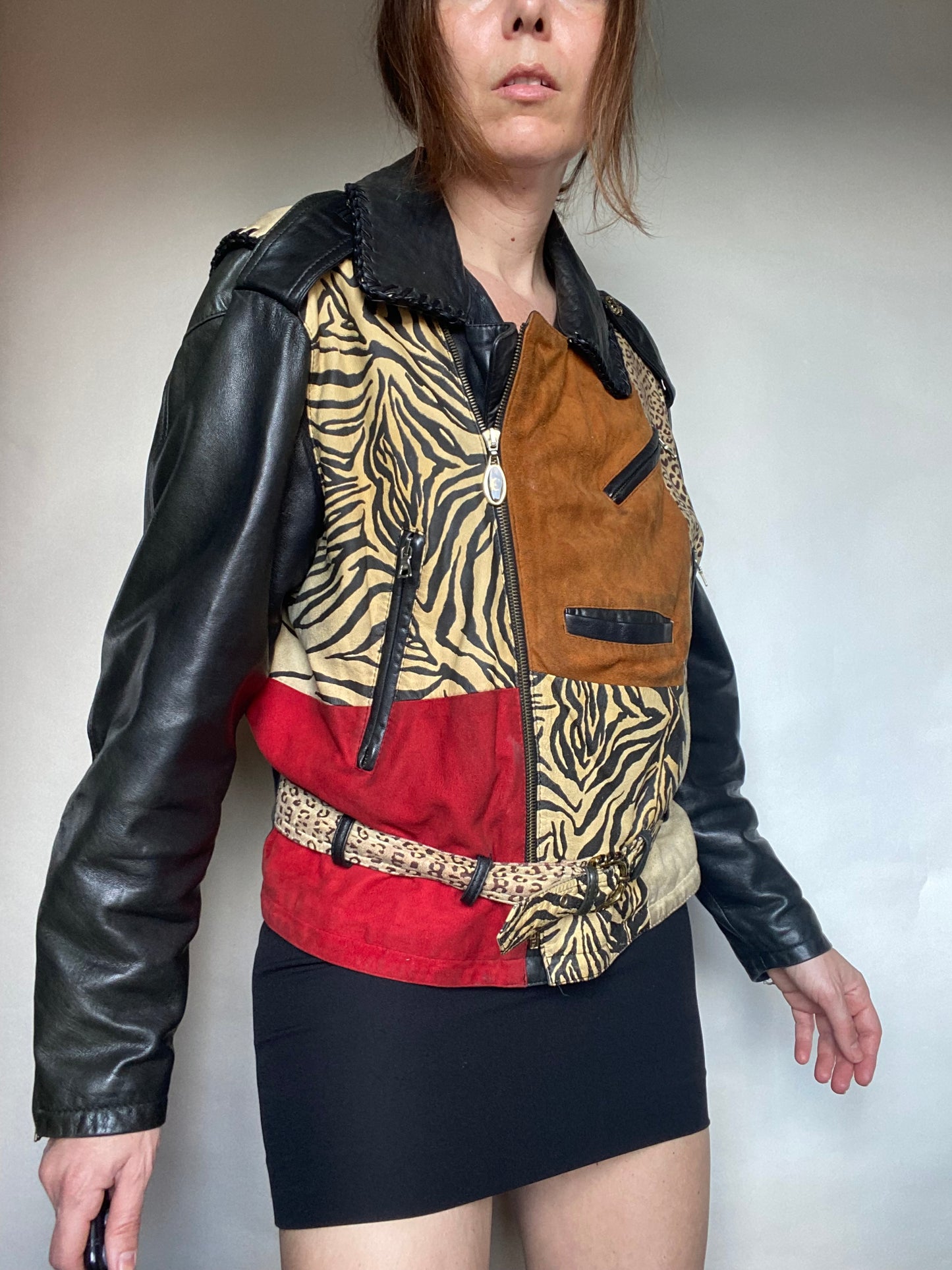 Giubbino patchwork