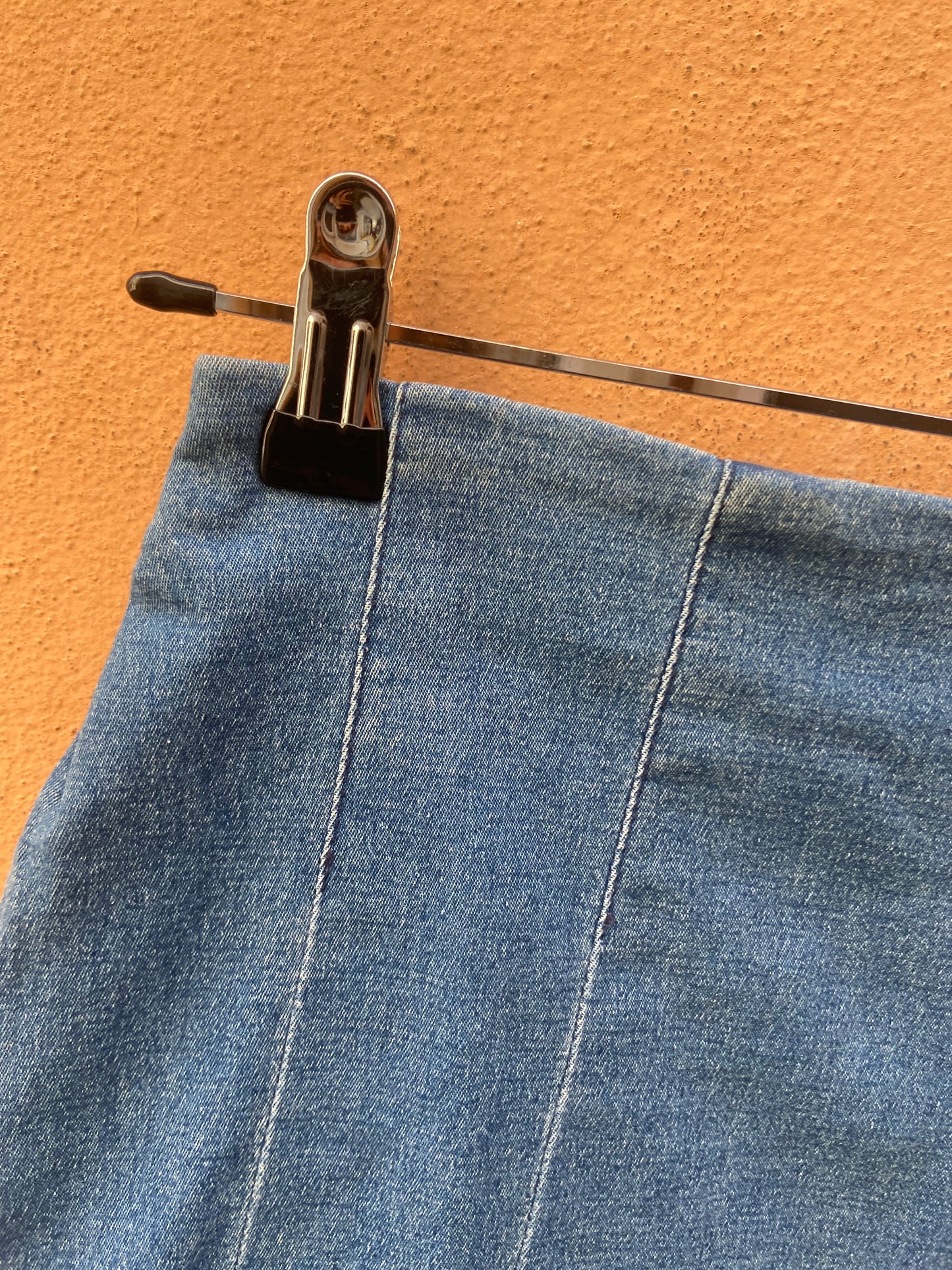 Mini pieghe jeans