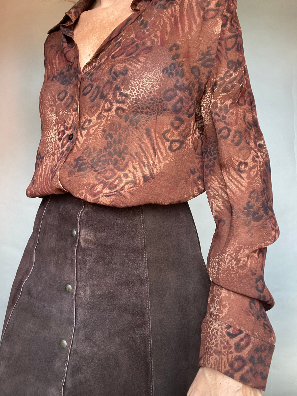 Camicia animalier