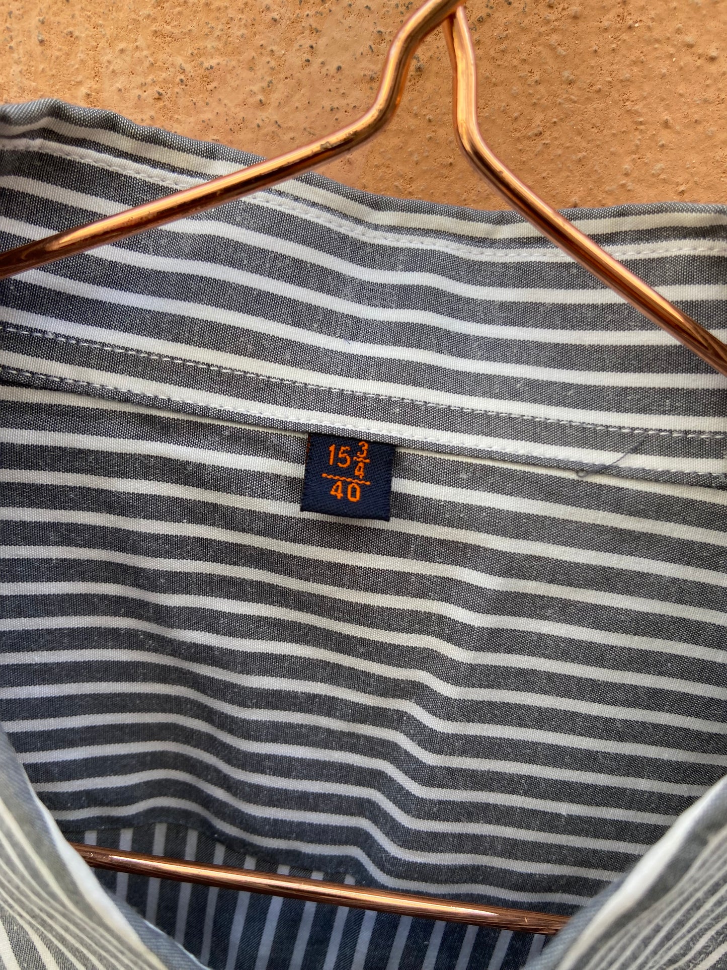 Camicia righe grigie