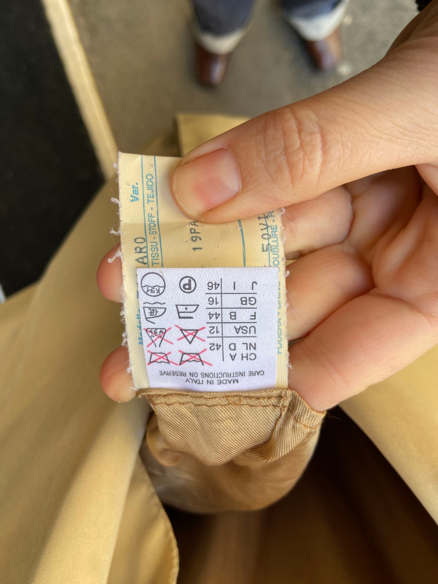 Spolverino crema gruppo Maxmara