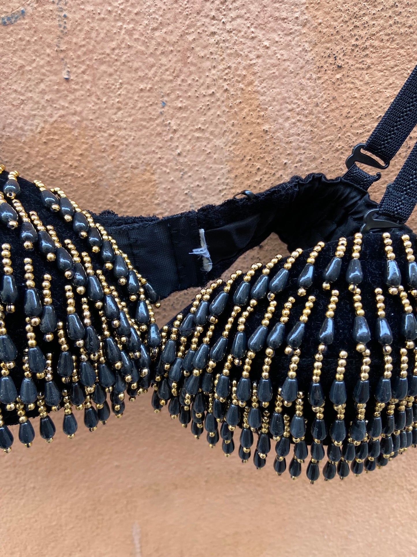 Top perline vintage party