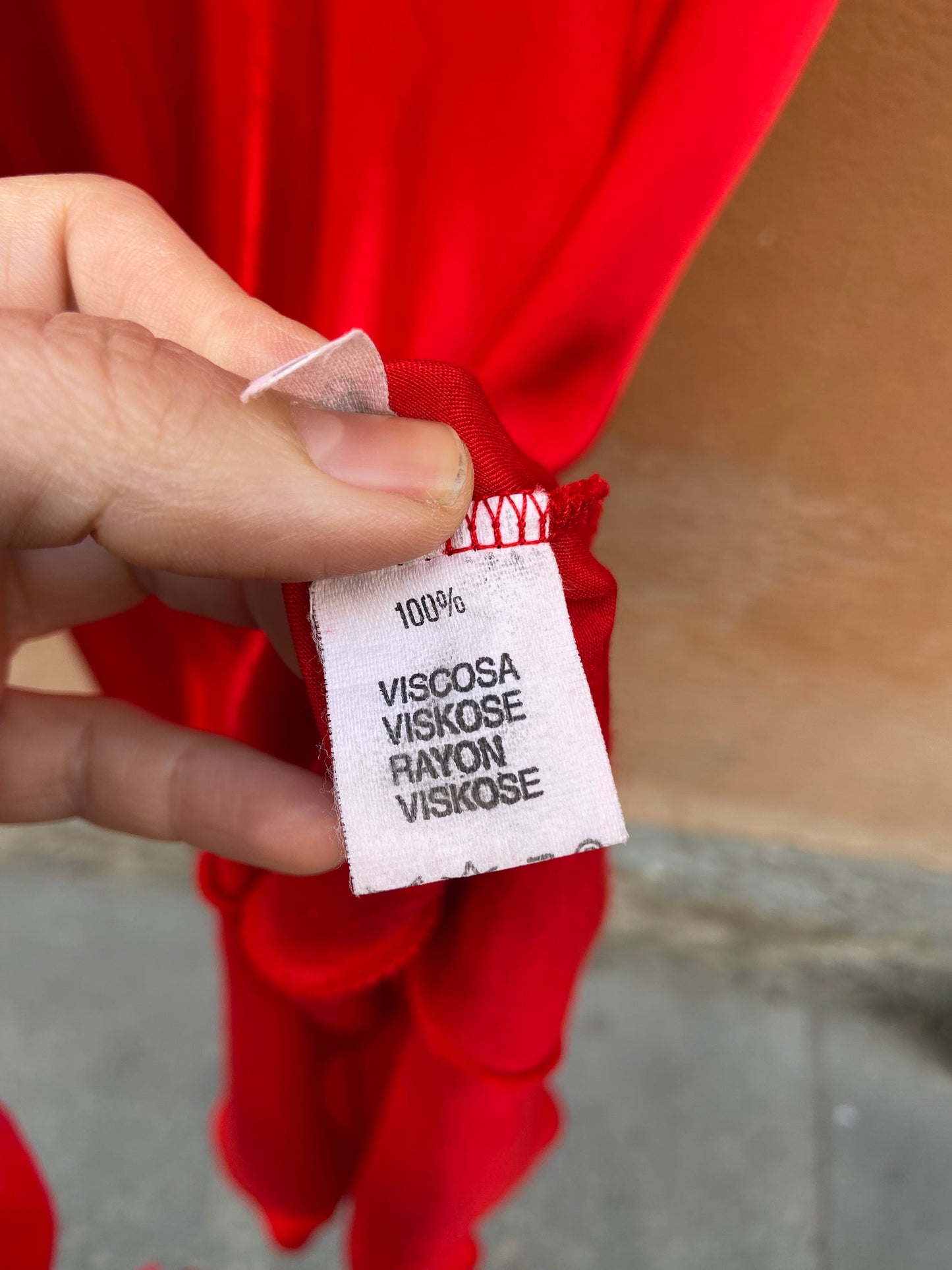 Slip dress Twinset rosso