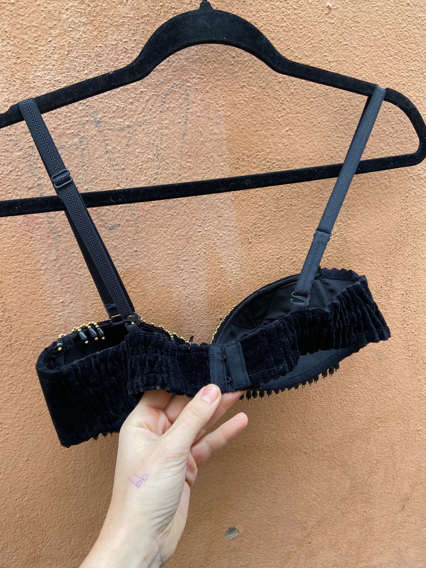 Top perline vintage party