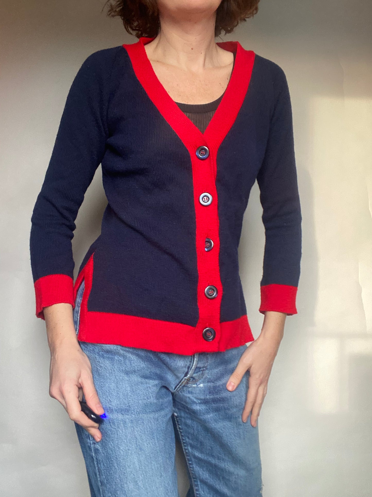 Cardigan marinaretto