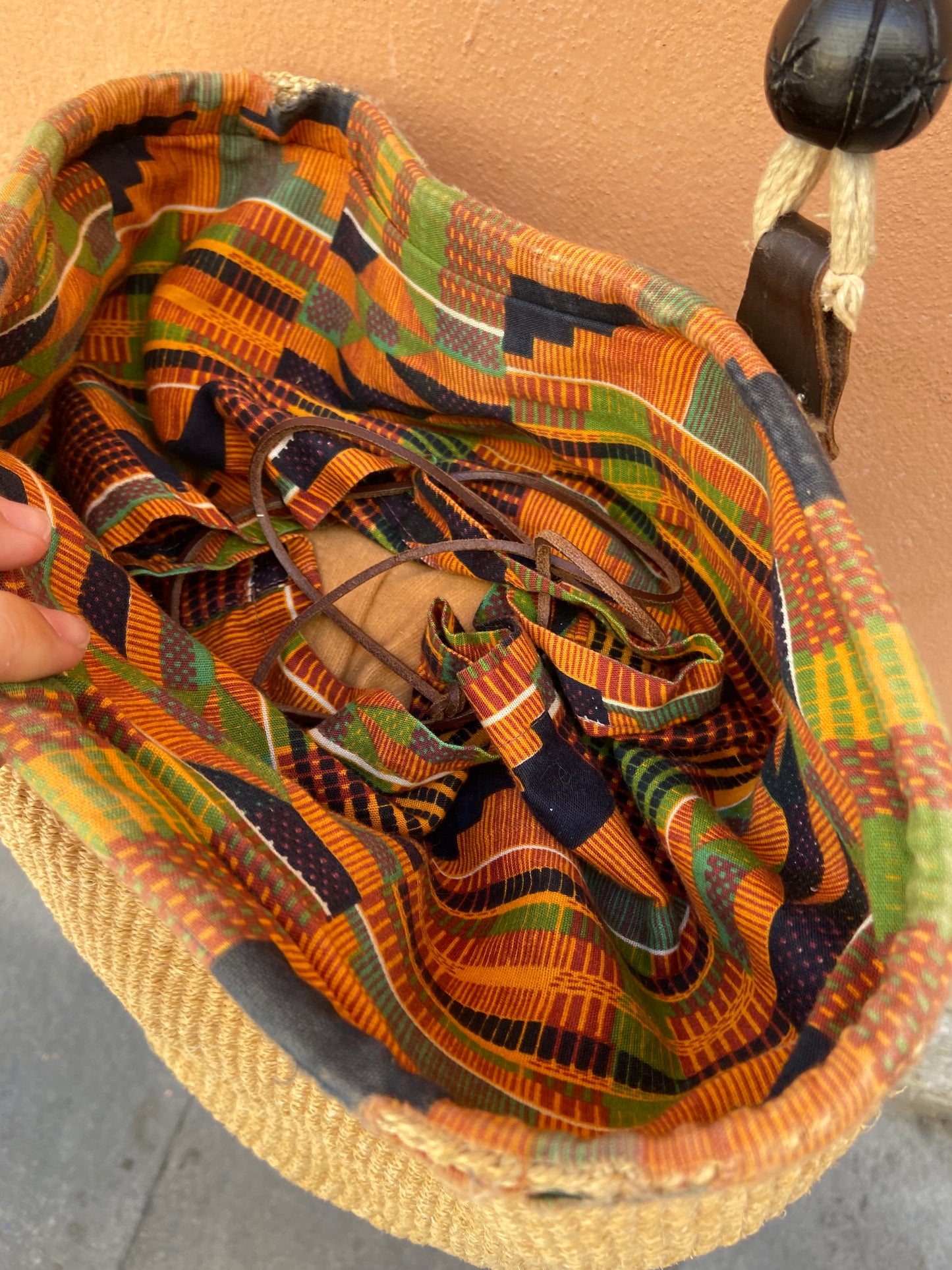 Borsa tracolla wax
