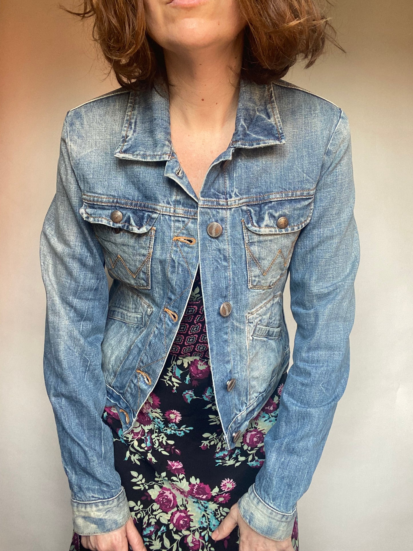 Giacchino jeans Wrangler vintage