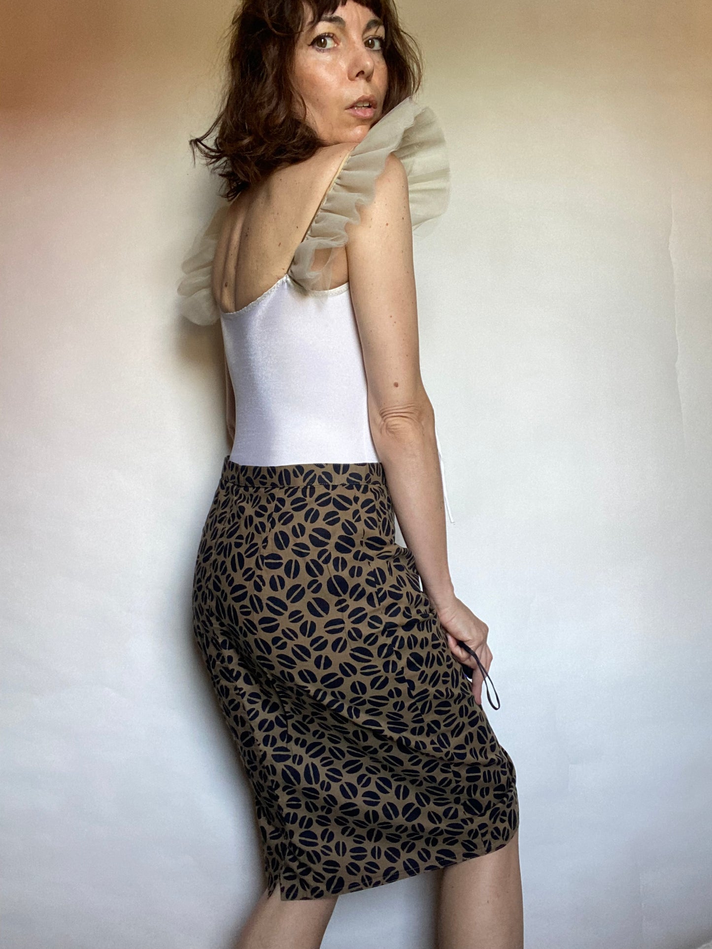 Costume con maniche tulle