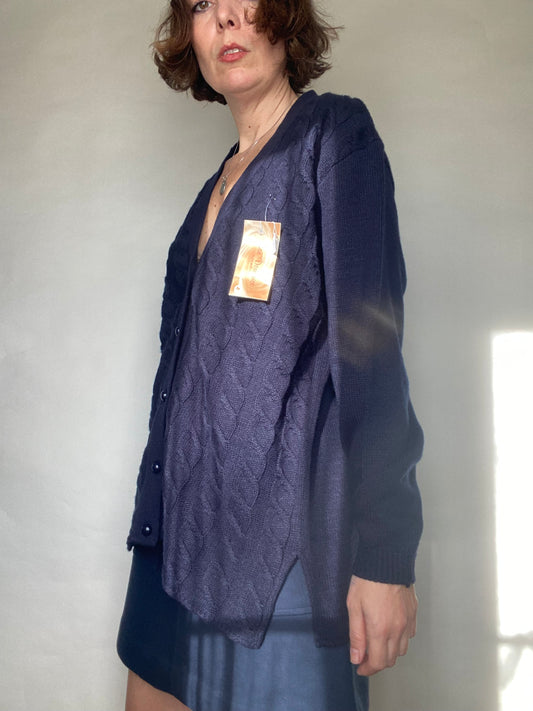 Cardigan vintage deadstock