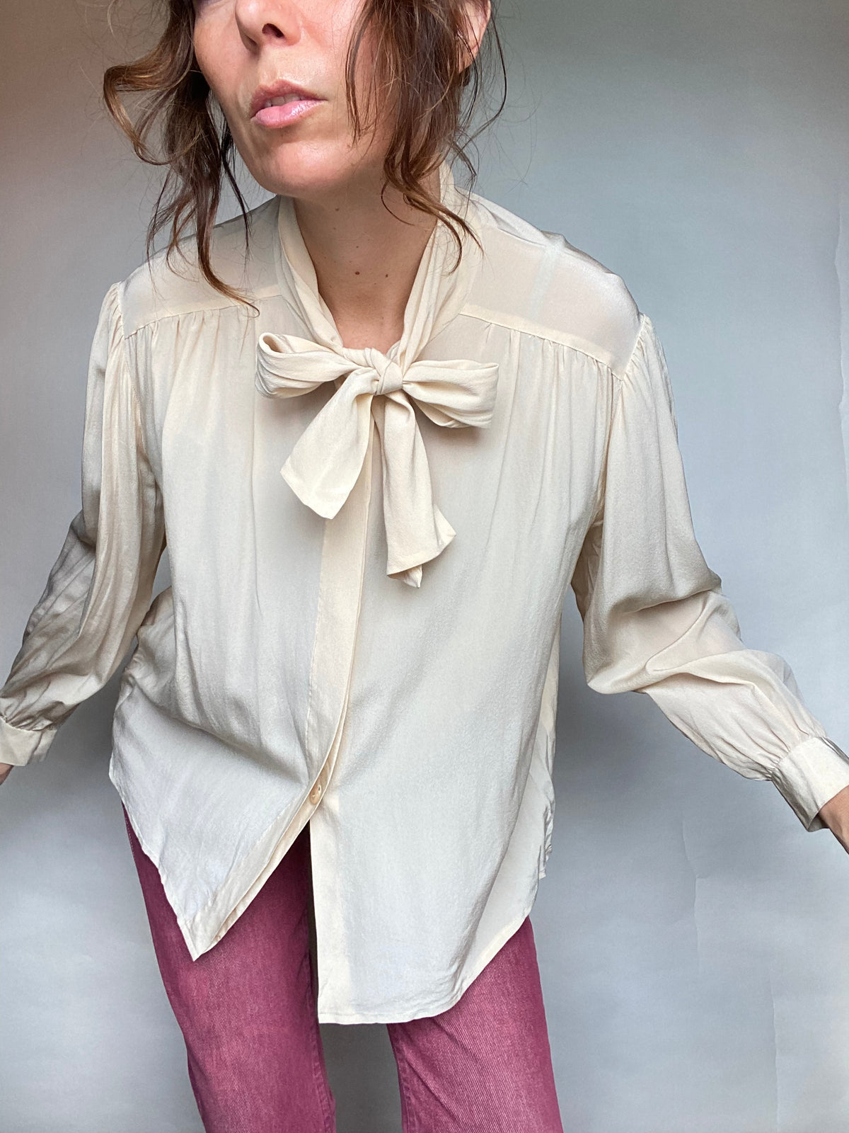 Camicia in seta