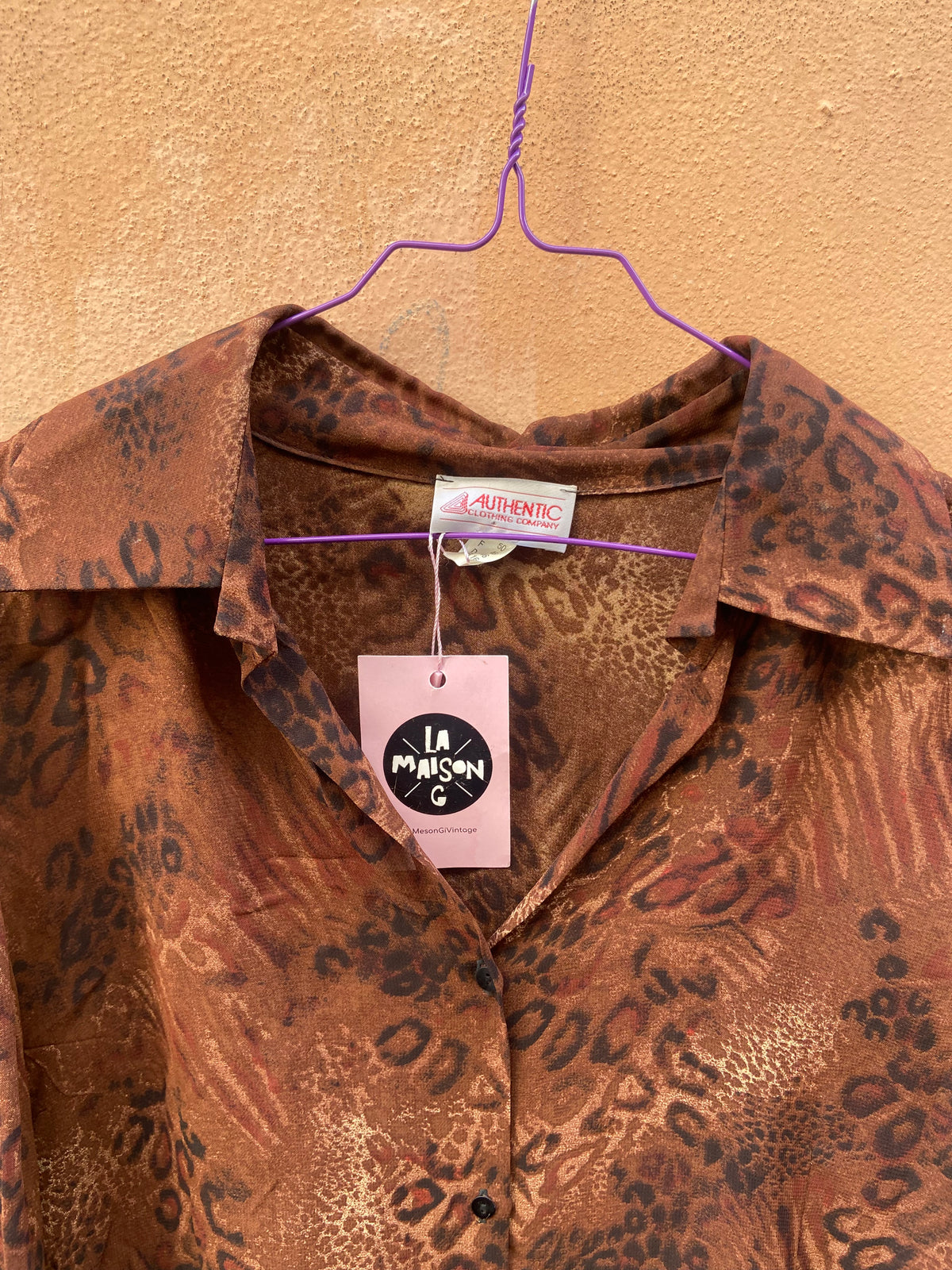 Camicia animalier