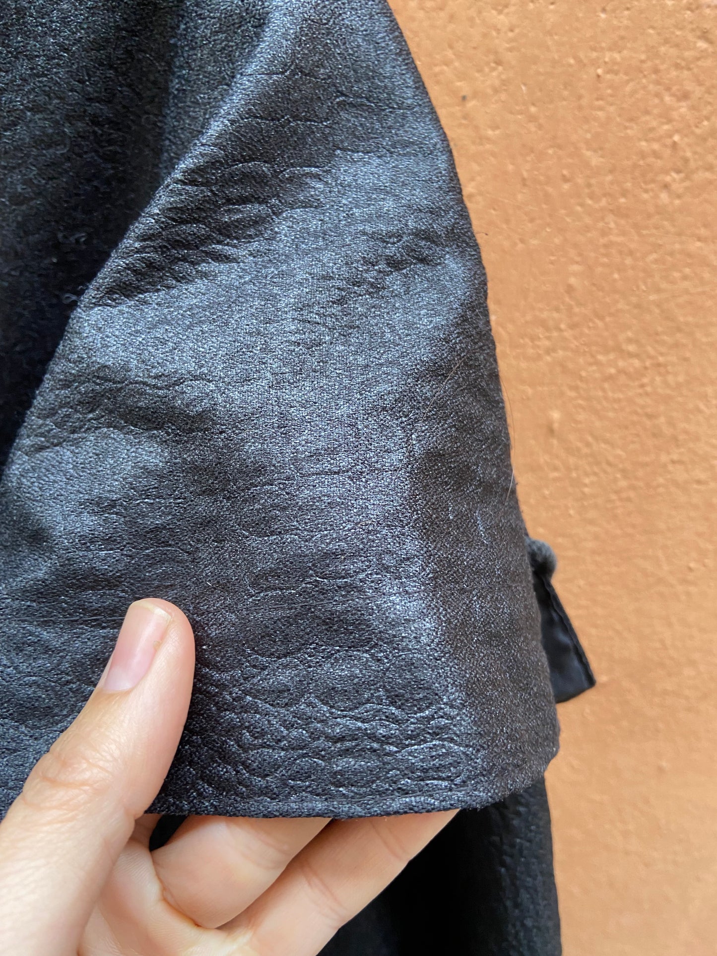 Giacca vintage con mantella