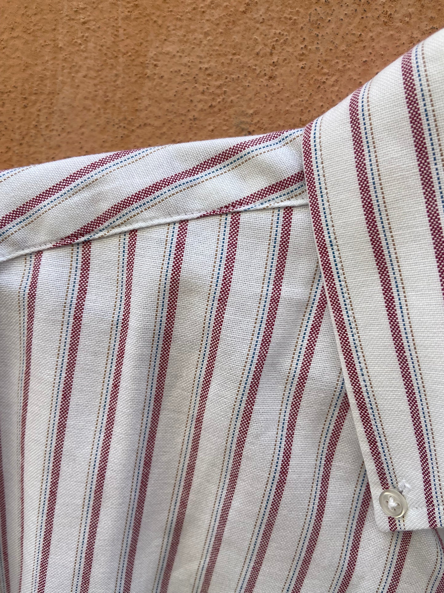 Camicia righe rossiccio