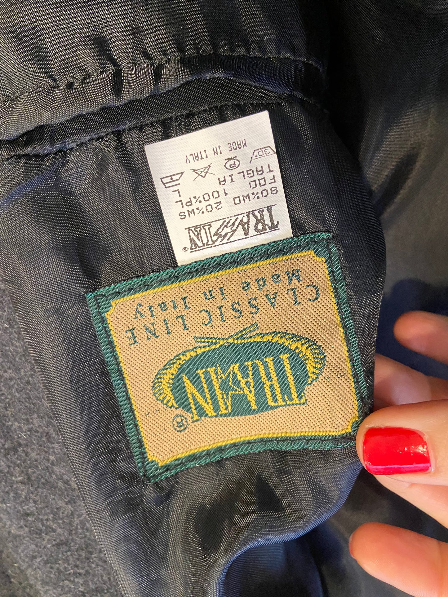 ￼ Cappotto Grigio classico