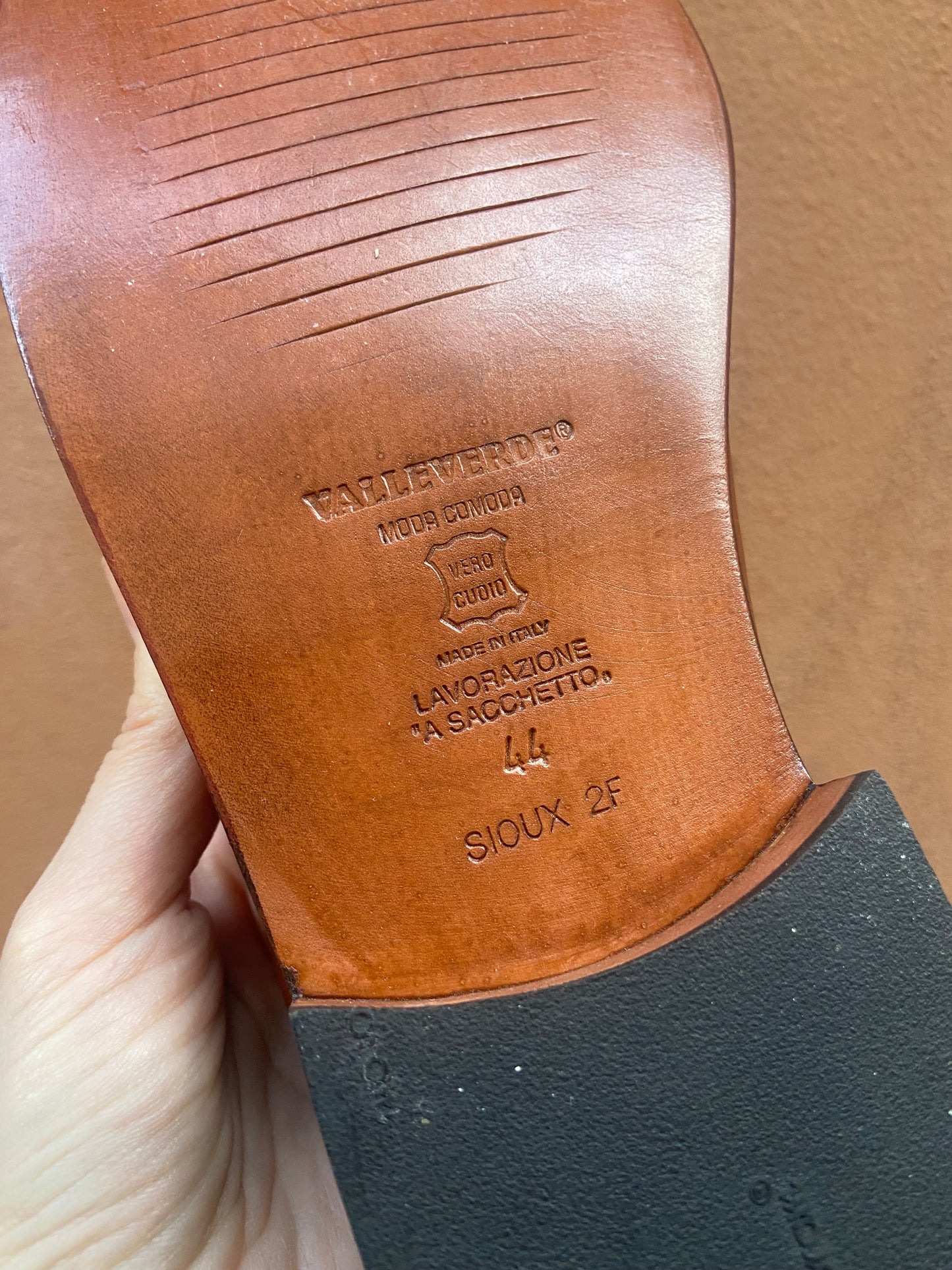 Mocassino valleverde marrone 44