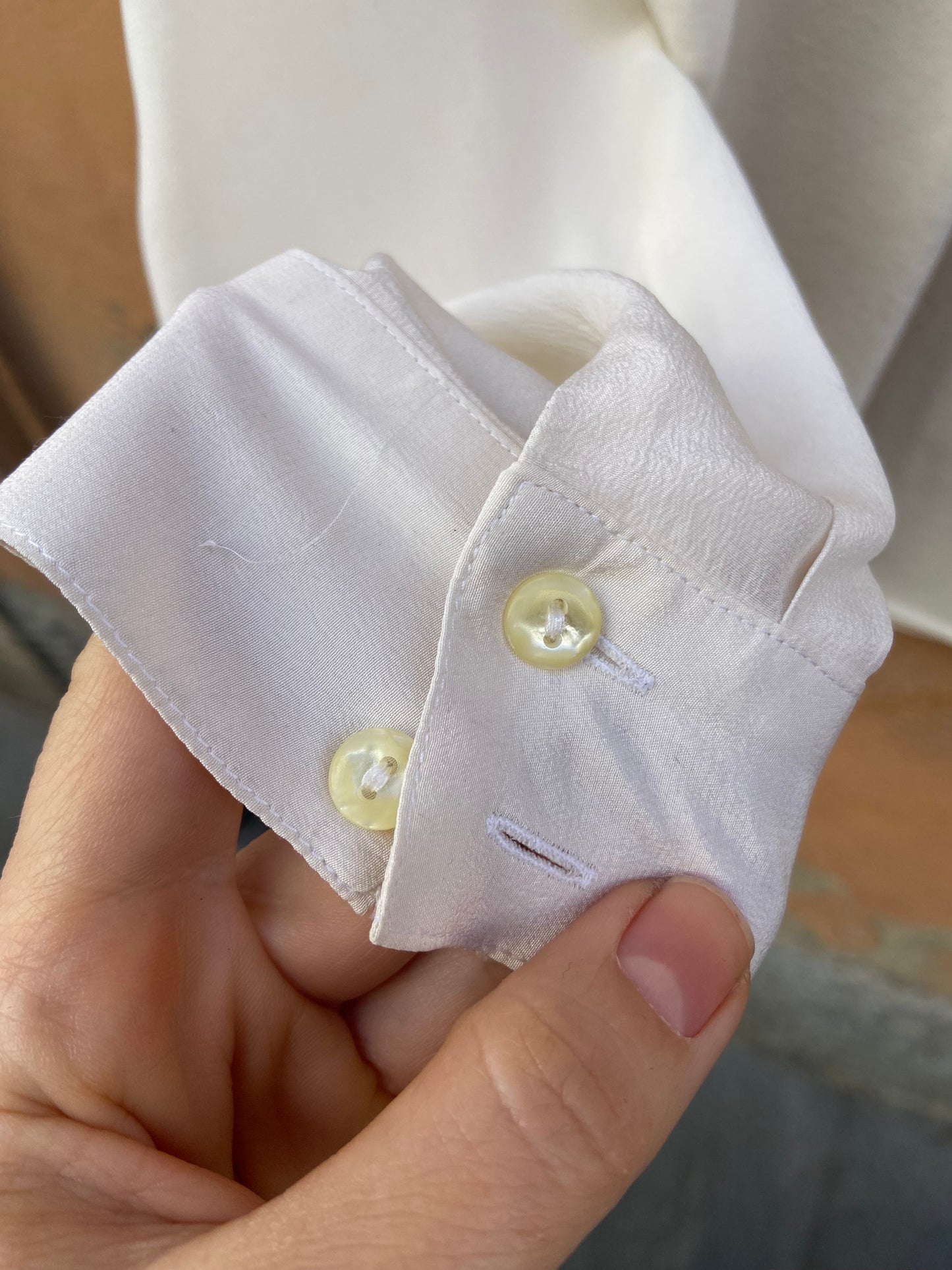 Camicia seta doppiopetto