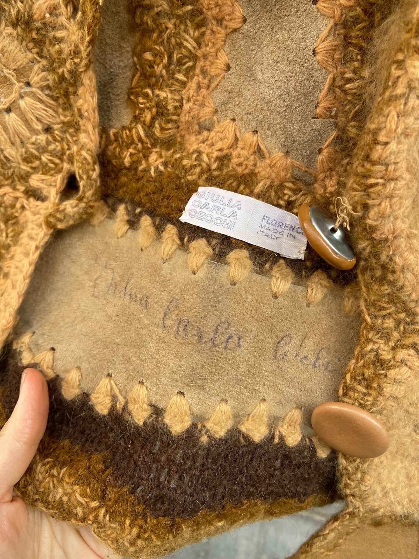 Gilet artigianale patchwork