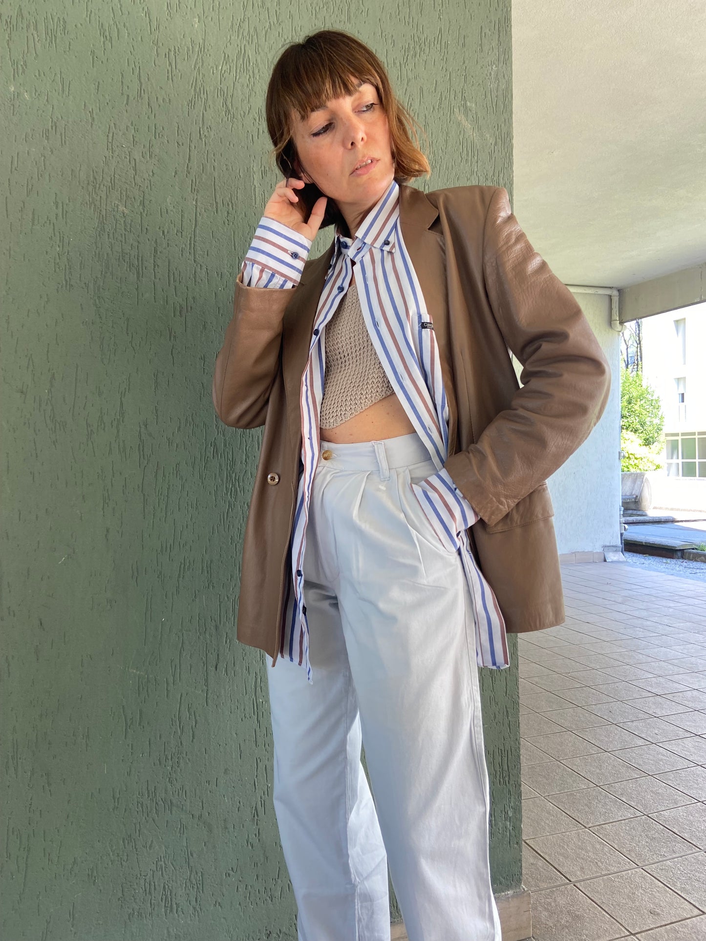 Blazer pelle