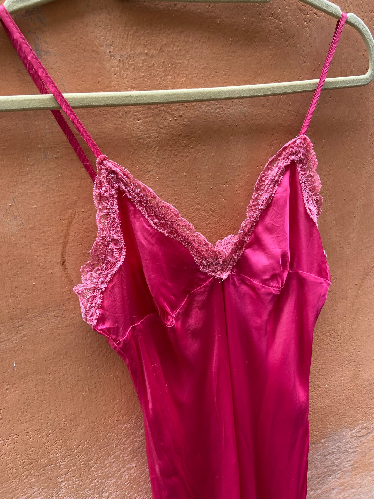Slip dress Twinset fuxia