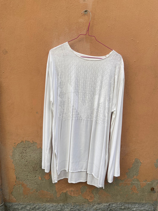 Blusa viscosa etnica