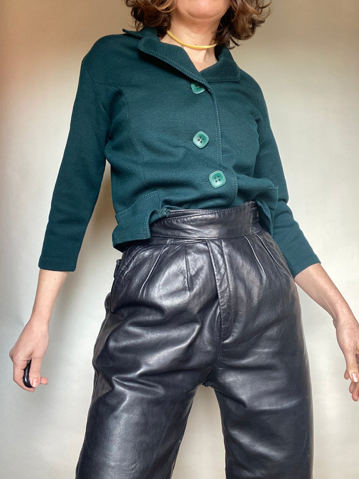 Pantalone pelle Expresso