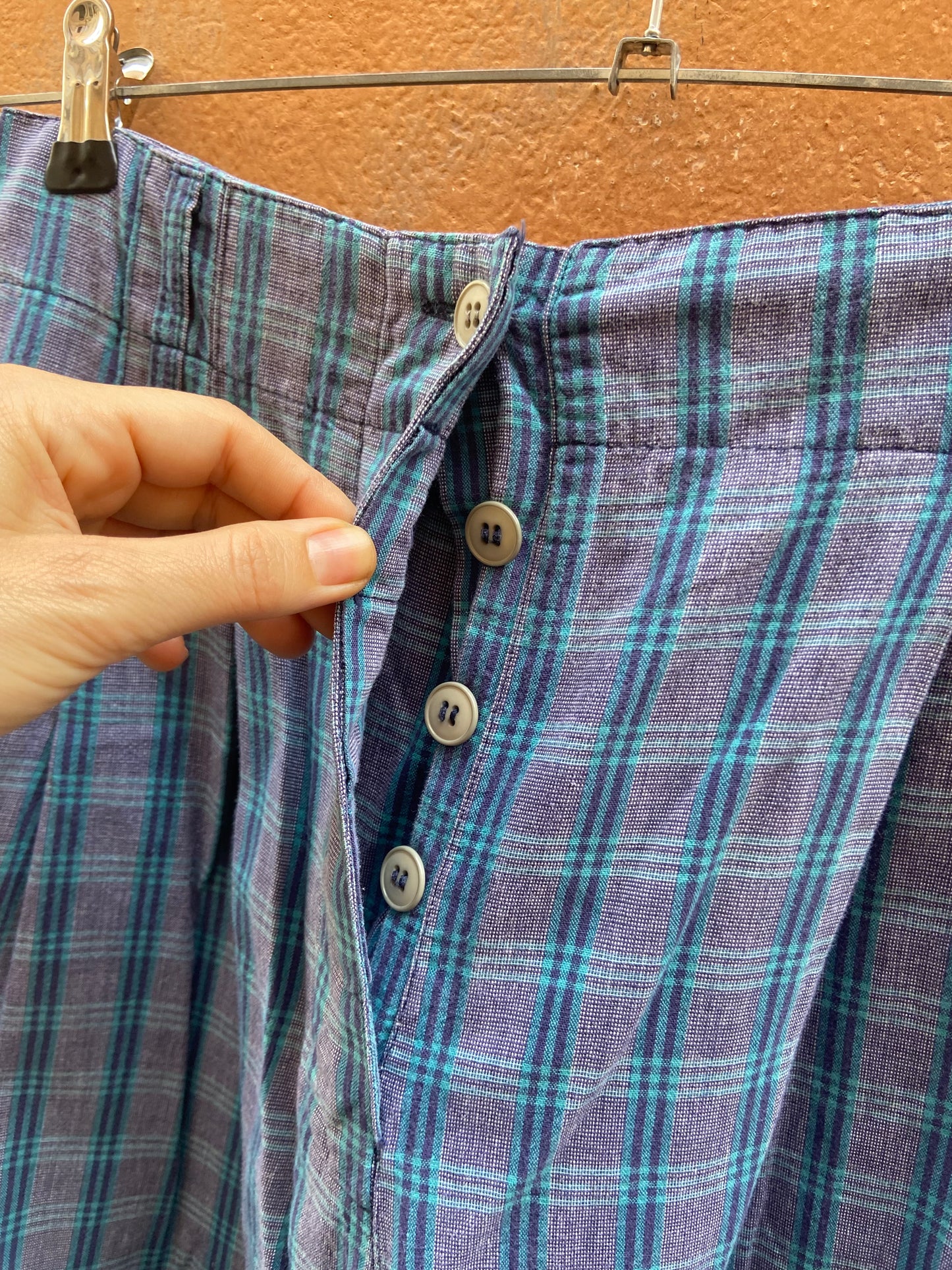 Pantalone quadrettini M