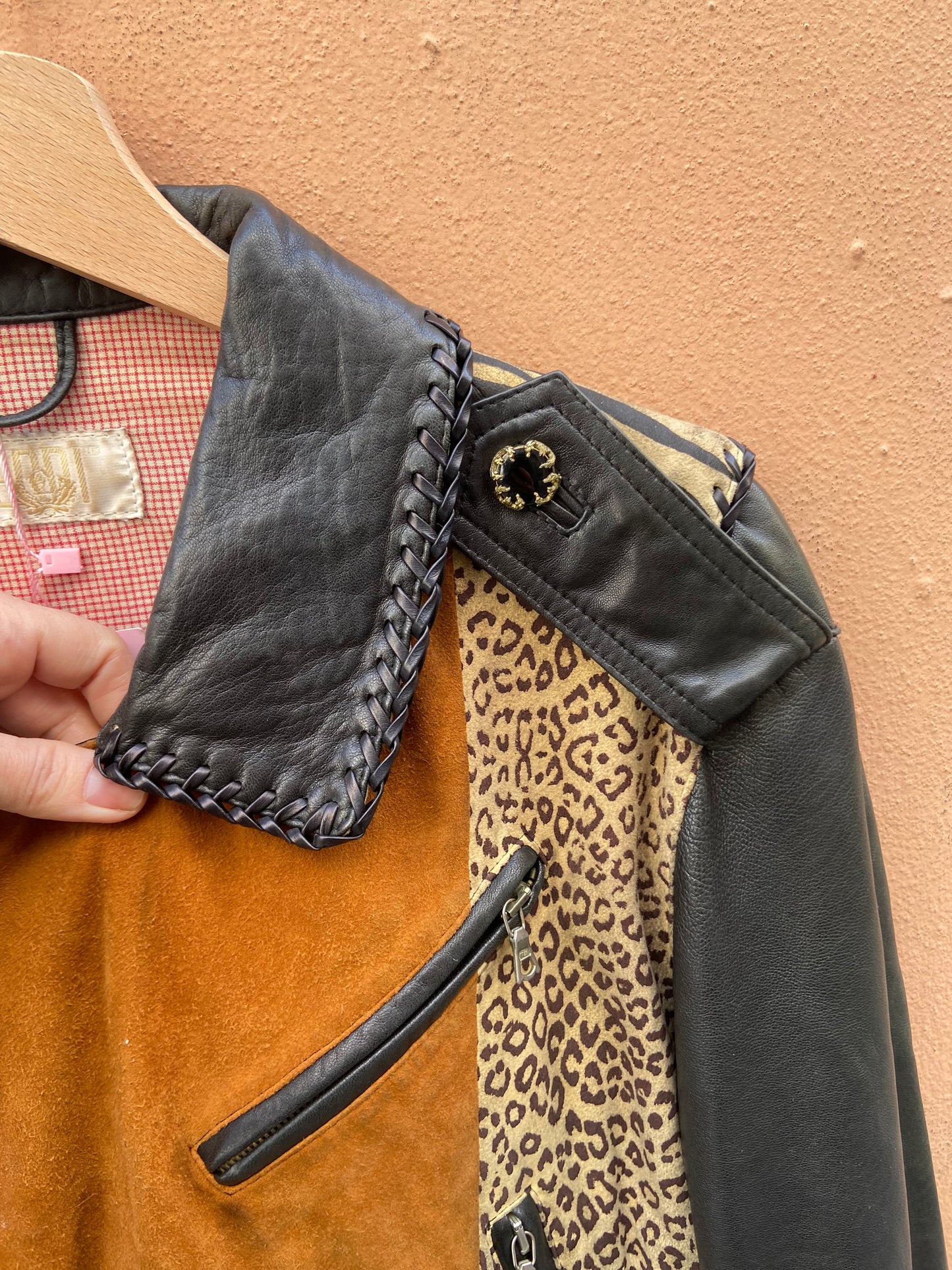 Giubbino patchwork