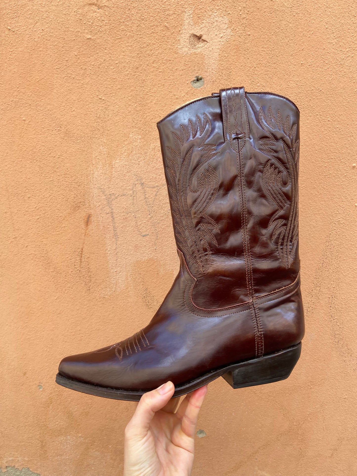 Texano marrone 43 deadstock