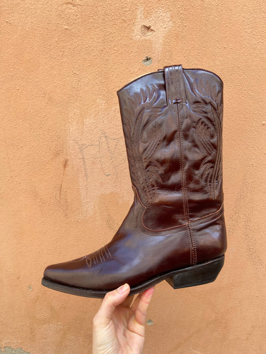 Texano marrone 43 deadstock