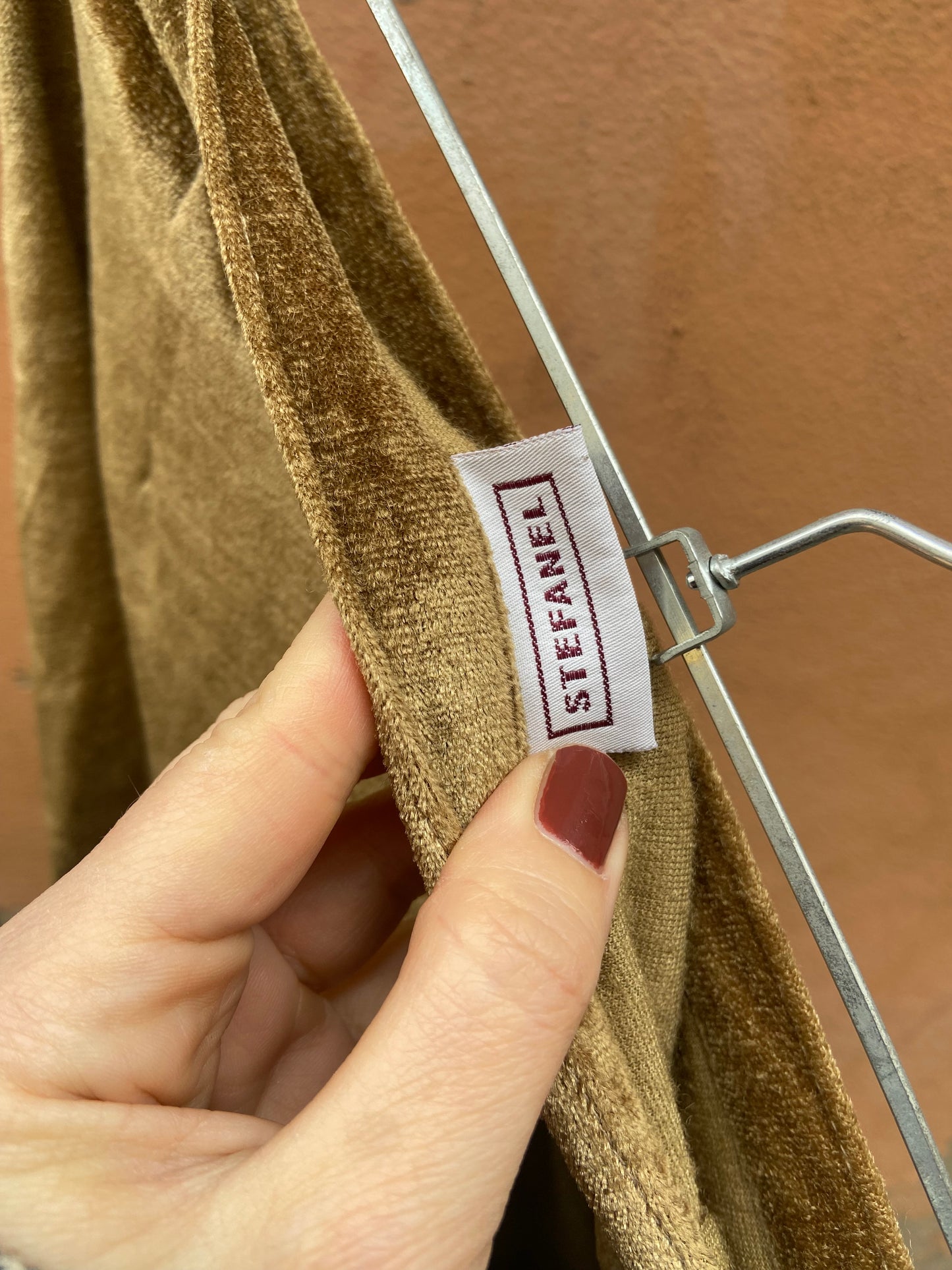 Mini Stefanel velluto liscio