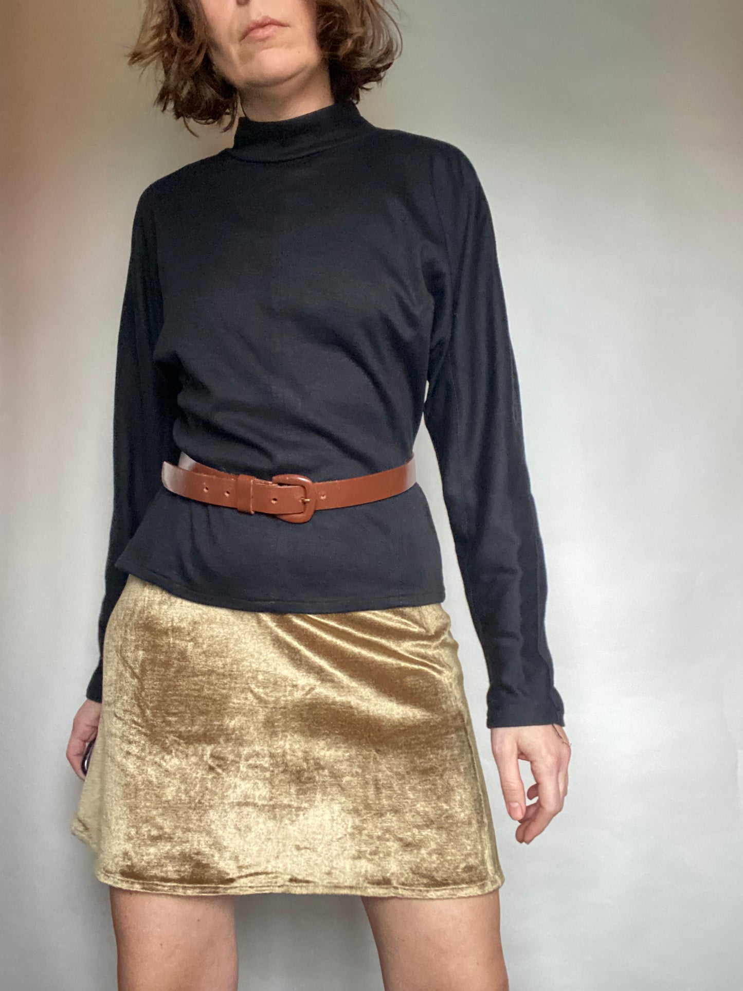 Mini Stefanel velluto liscio