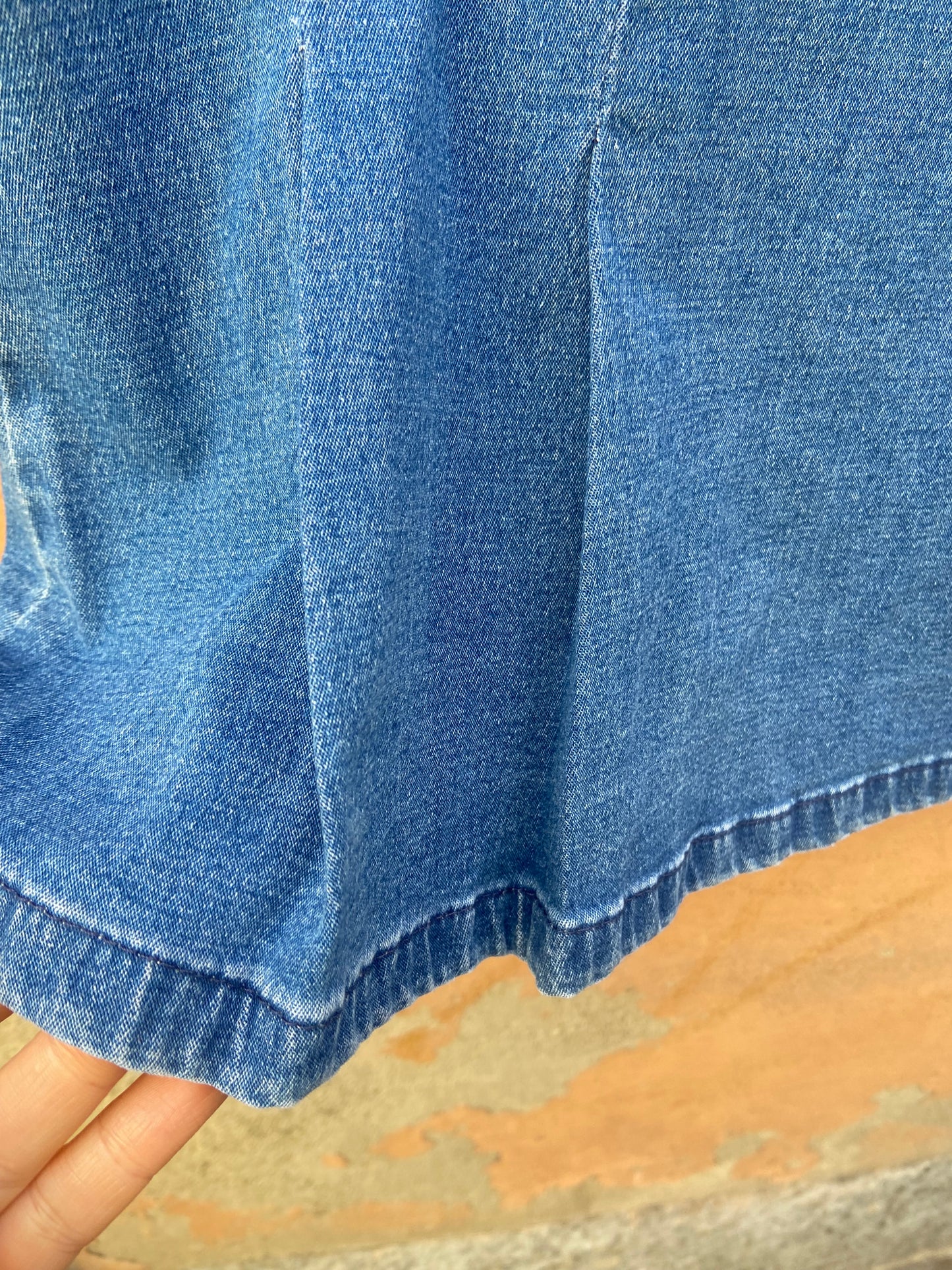 Mini pieghe jeans