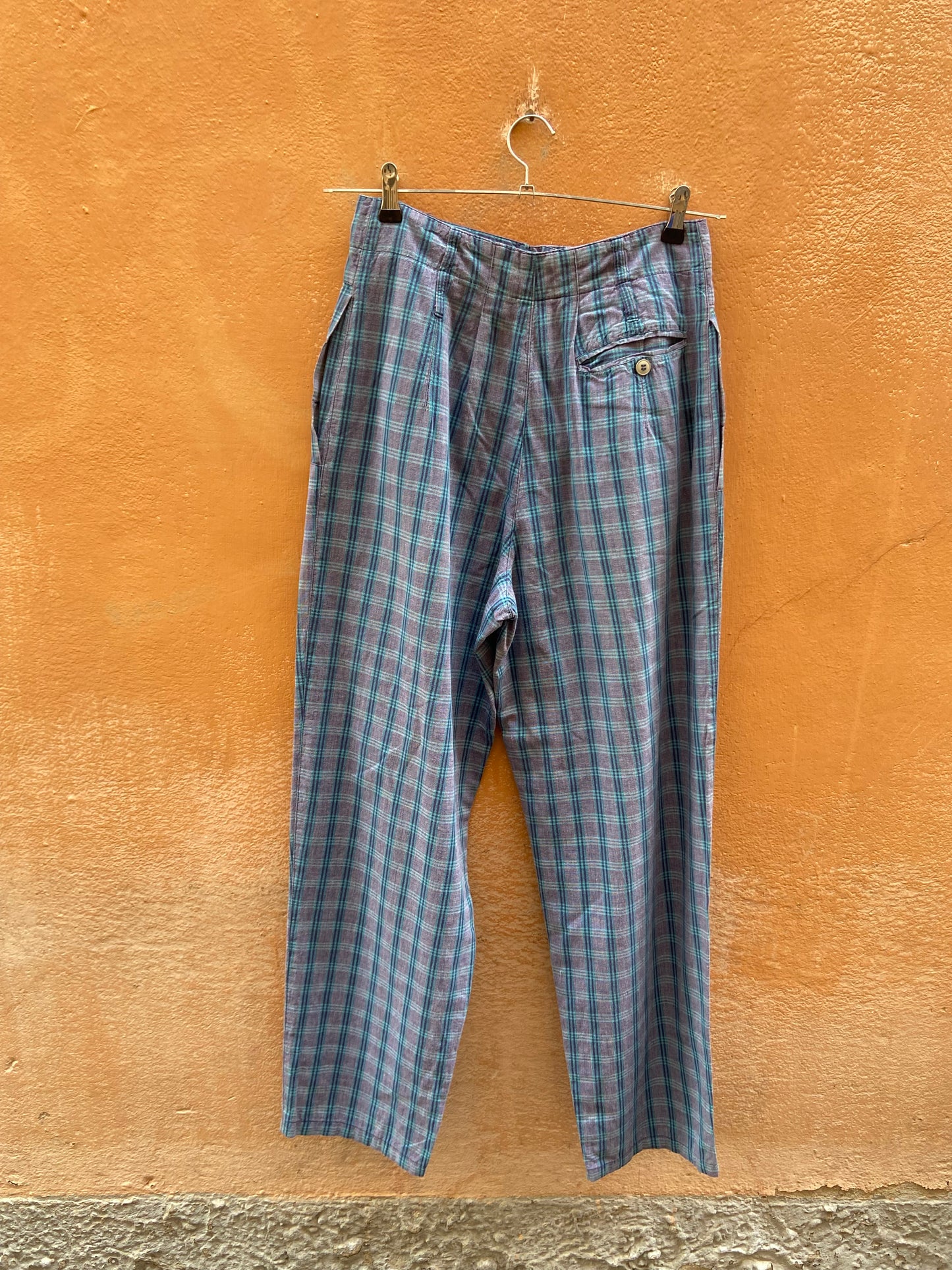 Pantalone quadrettini M