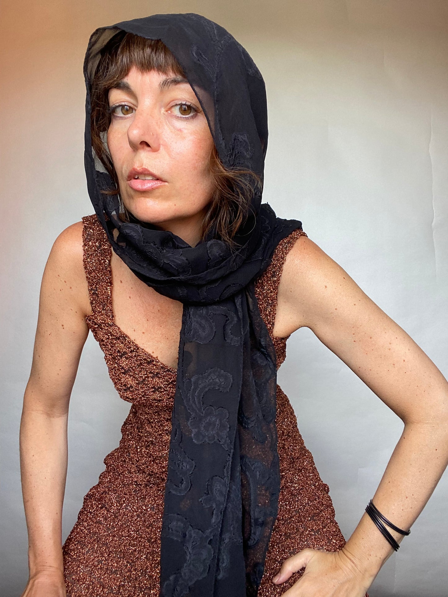 Foulard trasparente