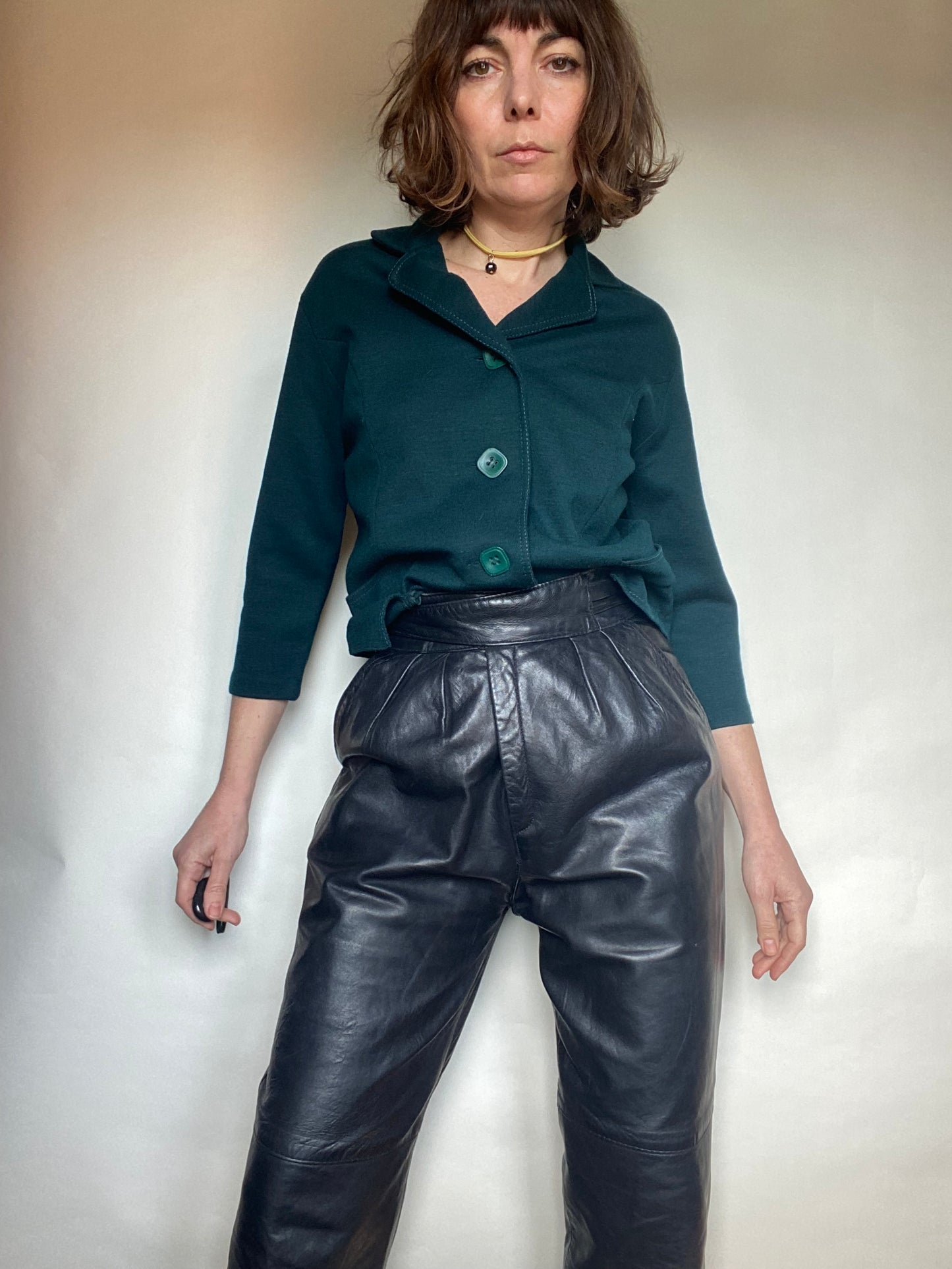 Pantalone pelle Expresso