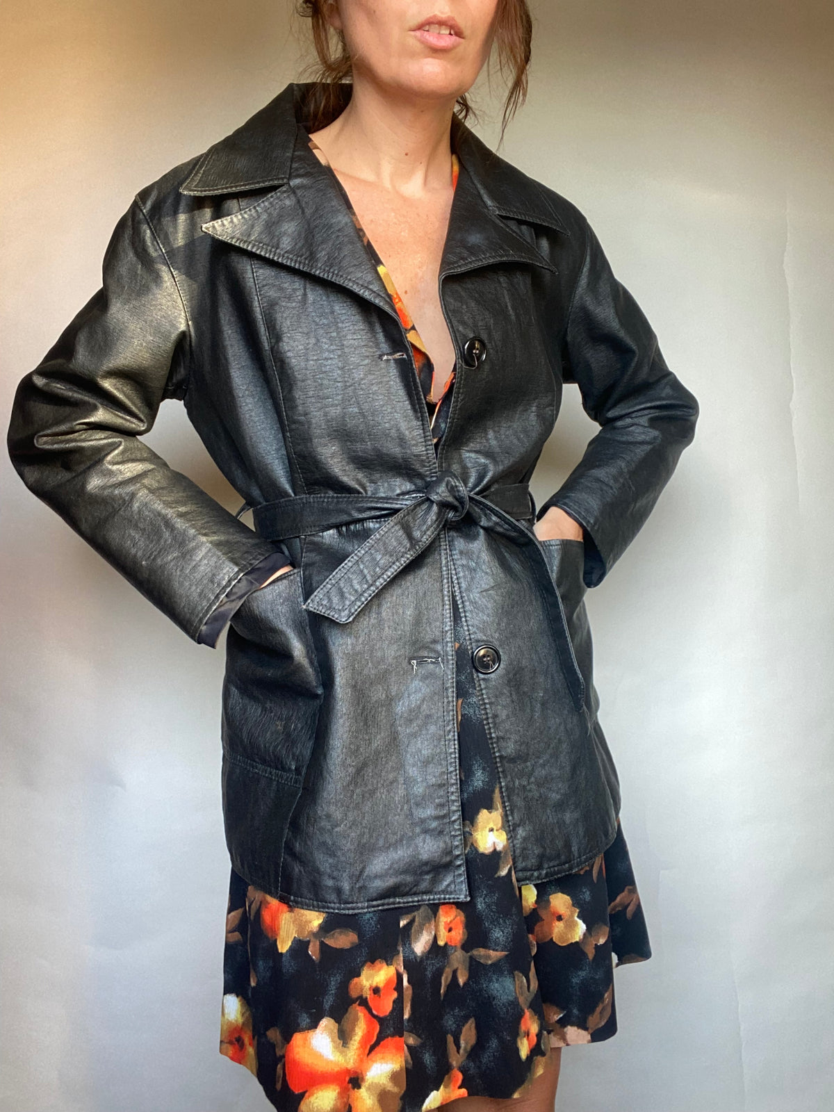 Giacca 70s ecopelle