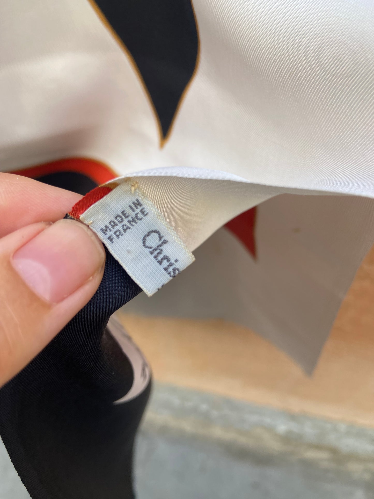 Foulard Dior vintage
