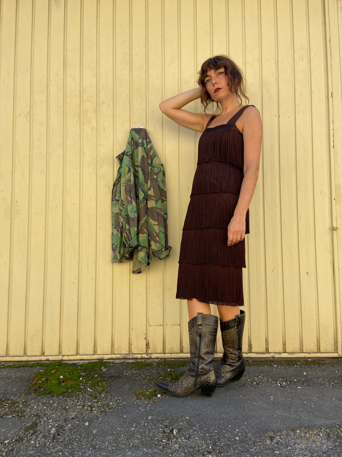 Abito frange vintage