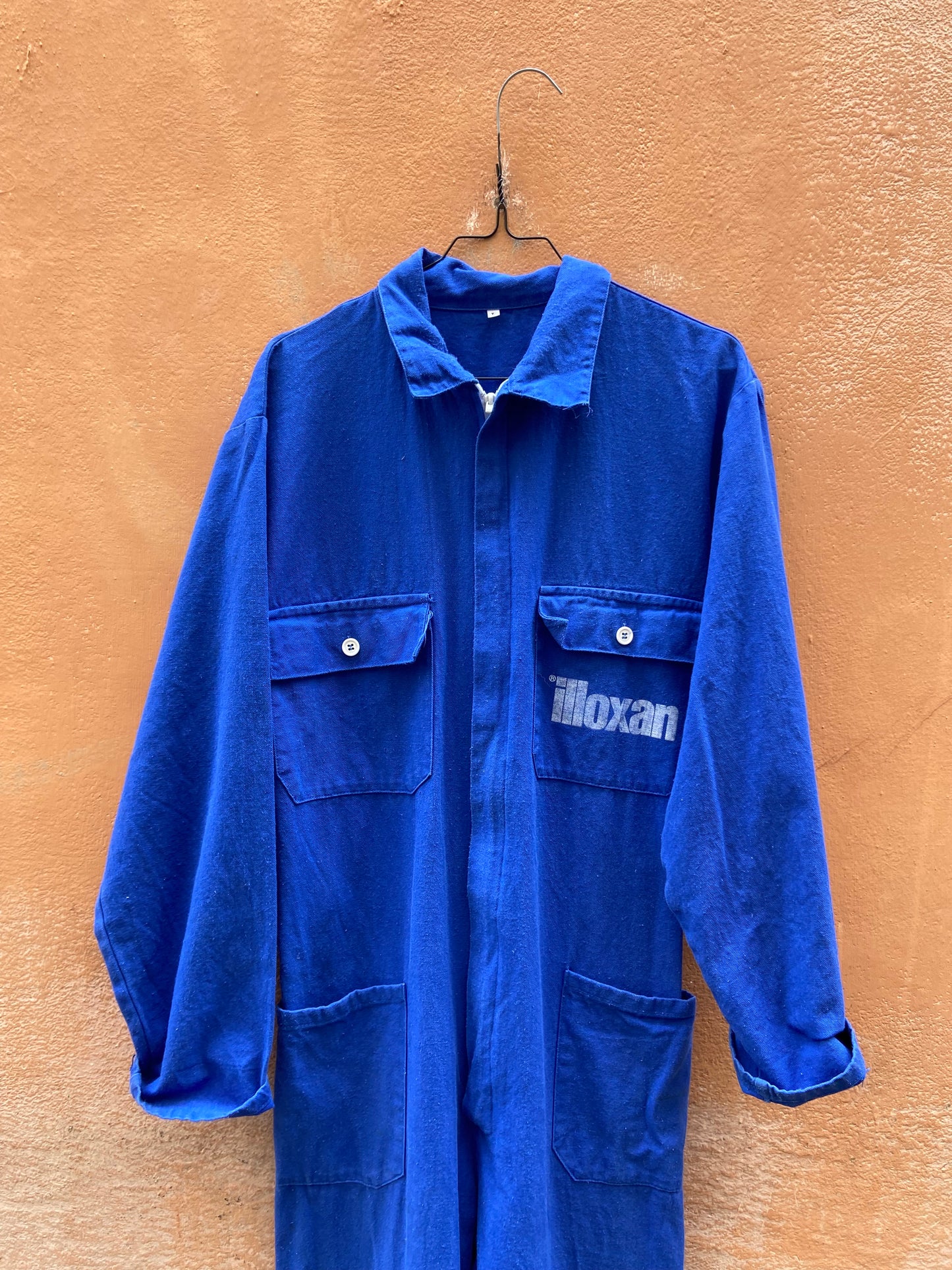 Tuta blue travail vintage