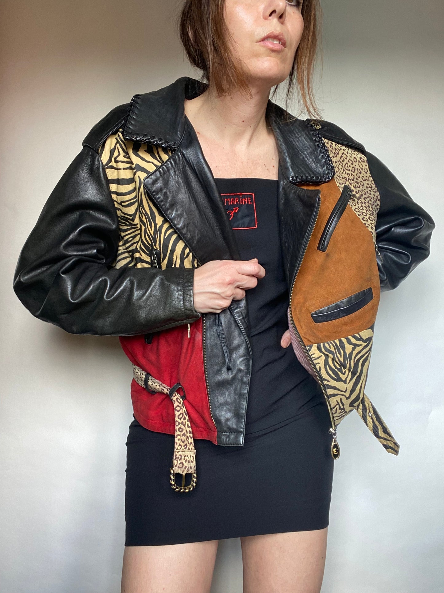 Giubbino patchwork